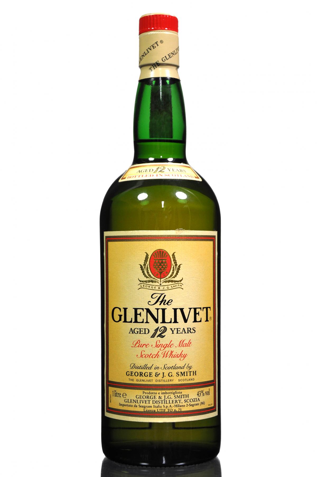 Glenlivet 12 Year Old - 1 Litre