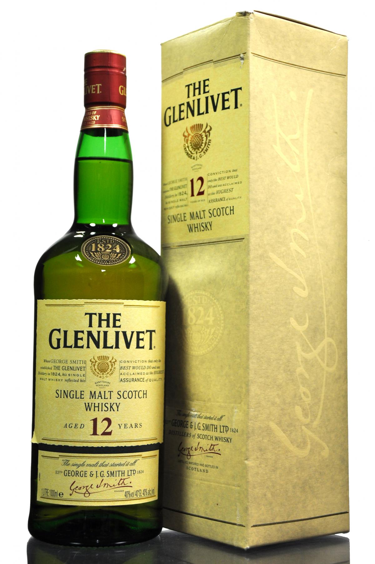 Glenlivet 12 Year Old - 1 Litre