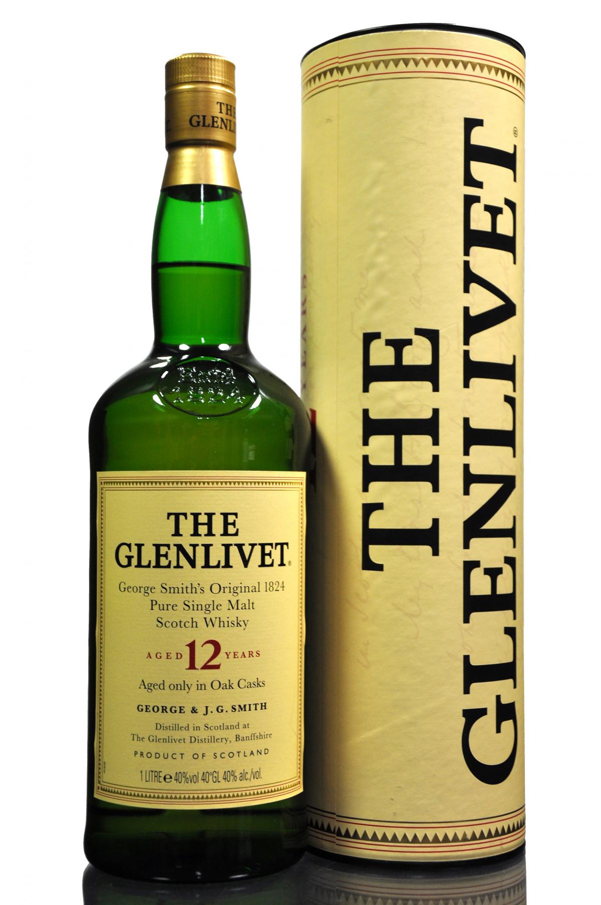 Glenlivet 12 Year Old - 1 Litre