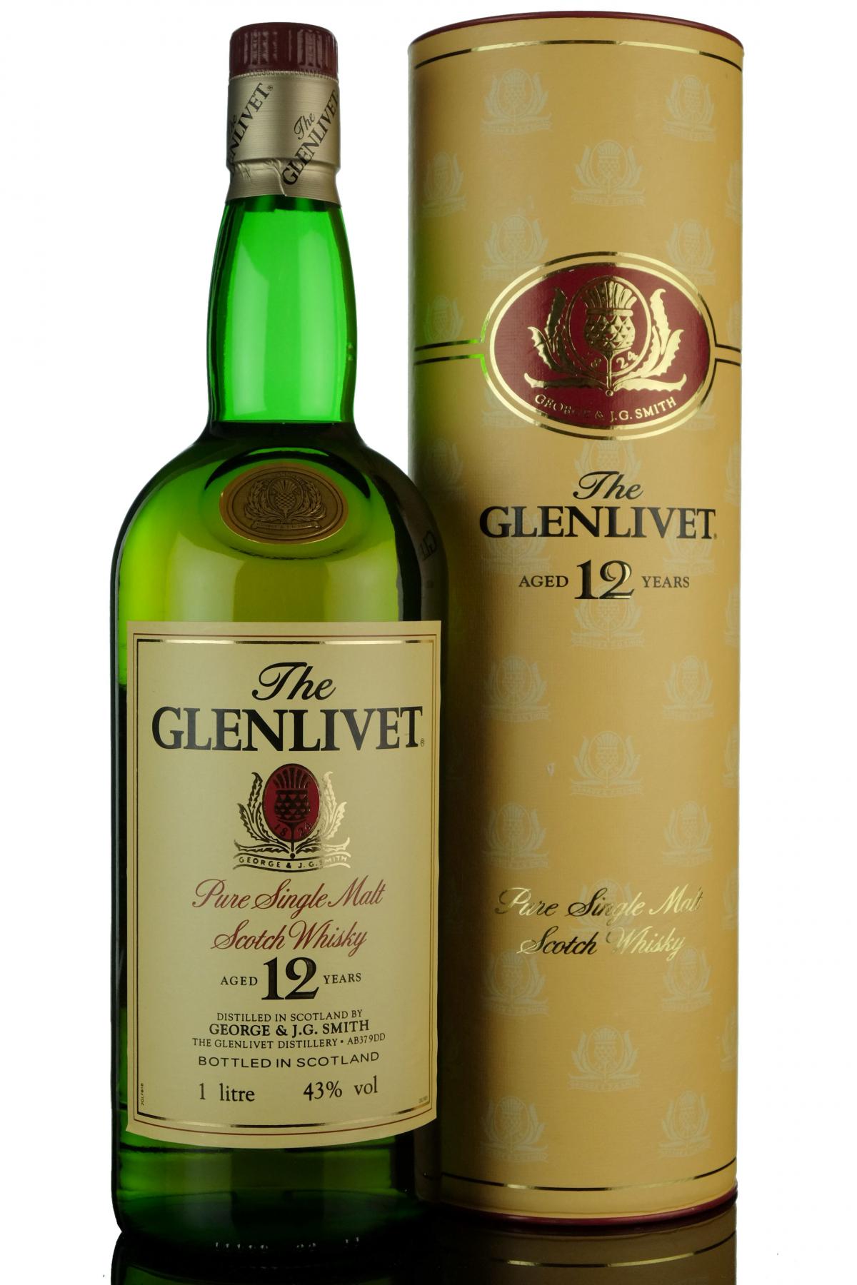 Glenlivet 12 Year Old - 1 Litre
