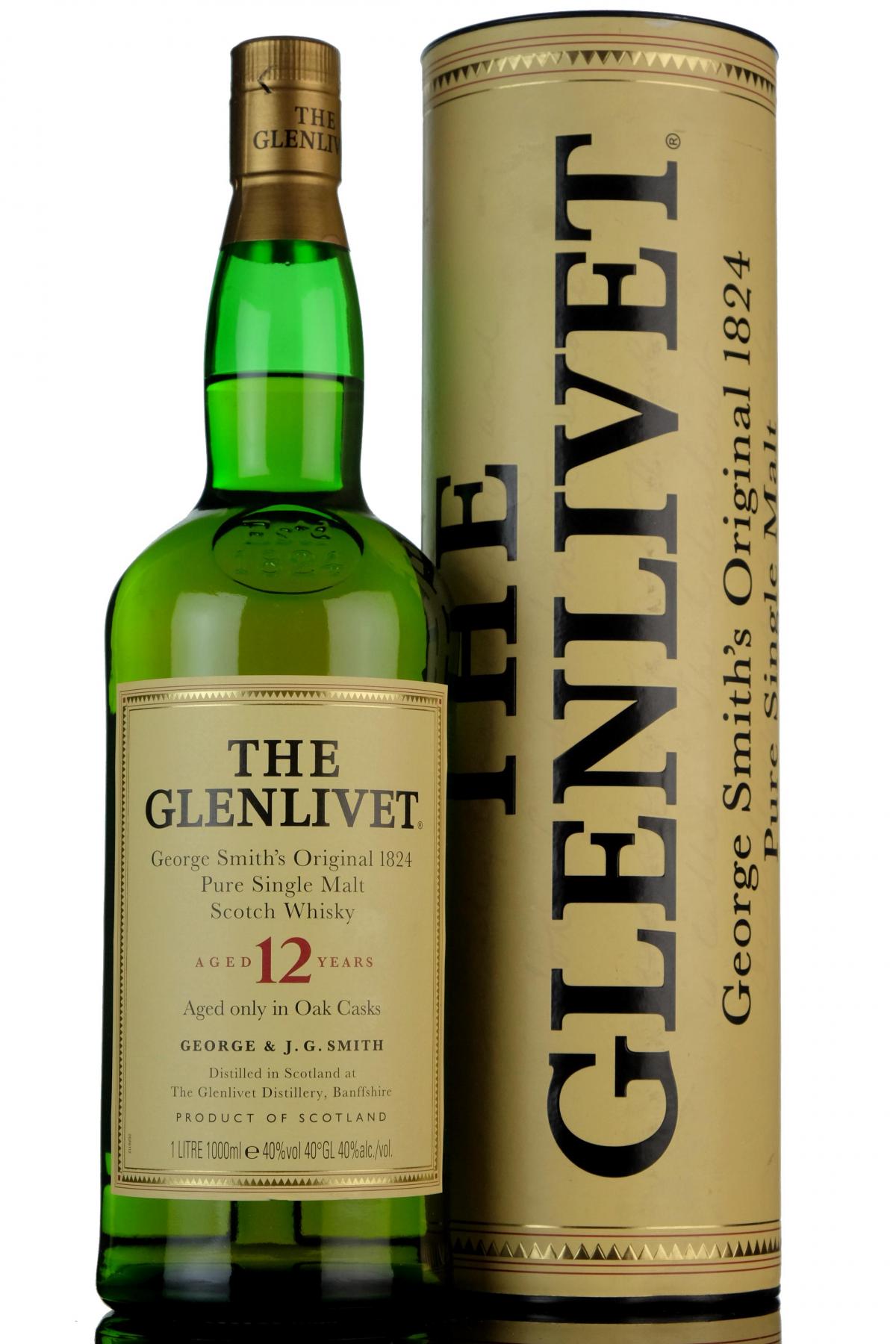 Glenlivet 12 Year Old - 1 Litre