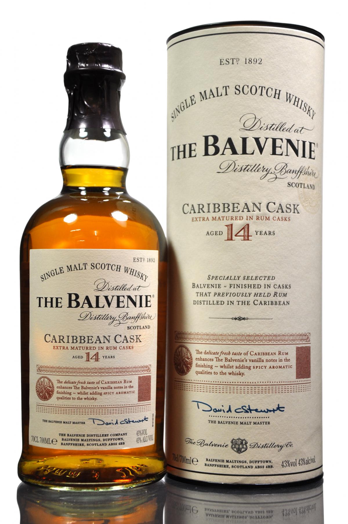 Balvenie 14 Year Old - Caribbean Cask