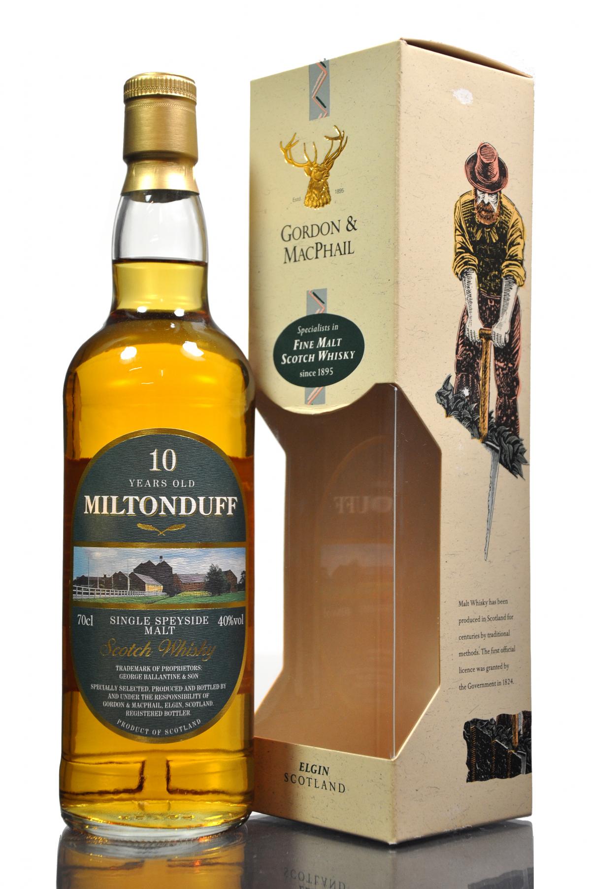 Miltonduff 10 Year Old - Gordon & MacPhail