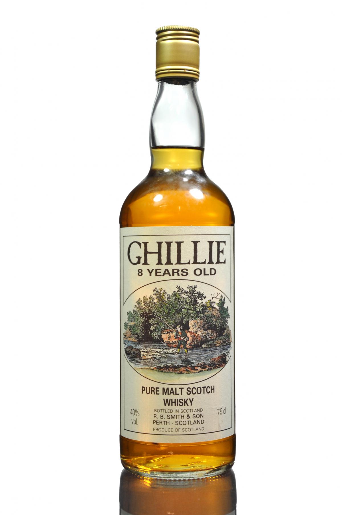 Ghillie 8 Year Old Pure Malt - 1980s