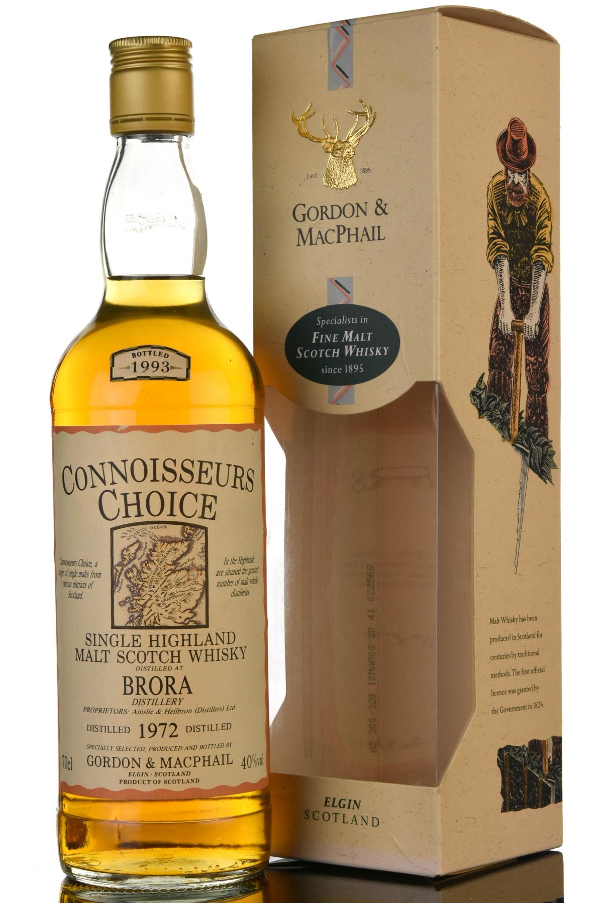 Brora 1972-1993 - Connoisseurs Choice