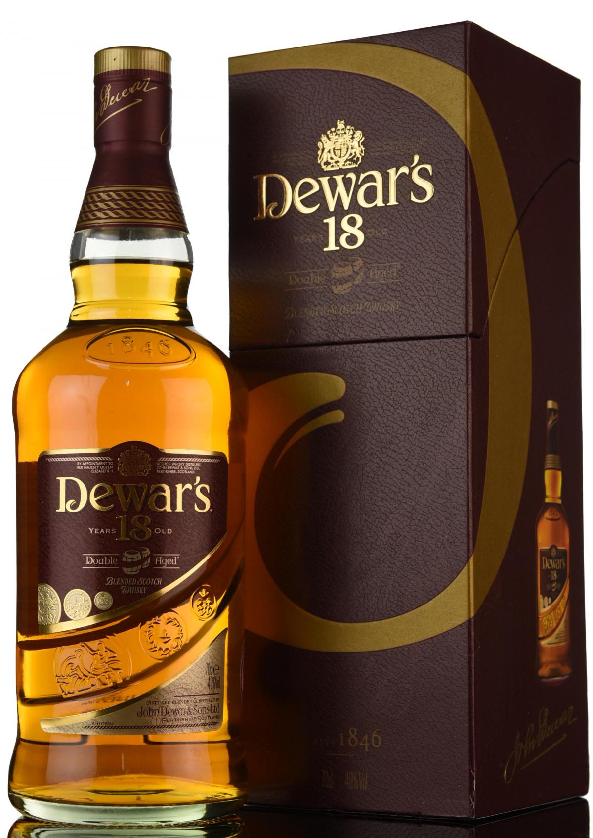 Dewars 18 Year Old