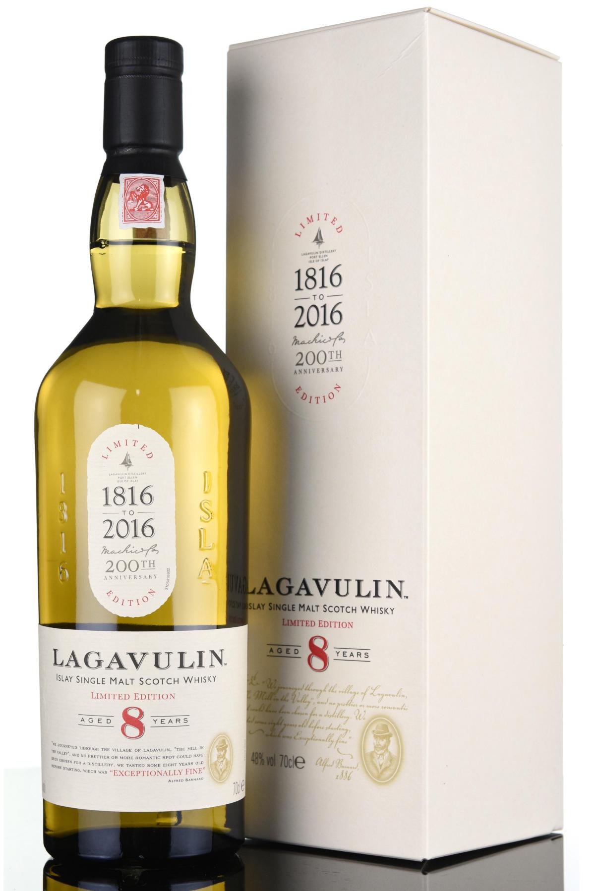 Lagavulin 8 Year Old - 200th Anniversary