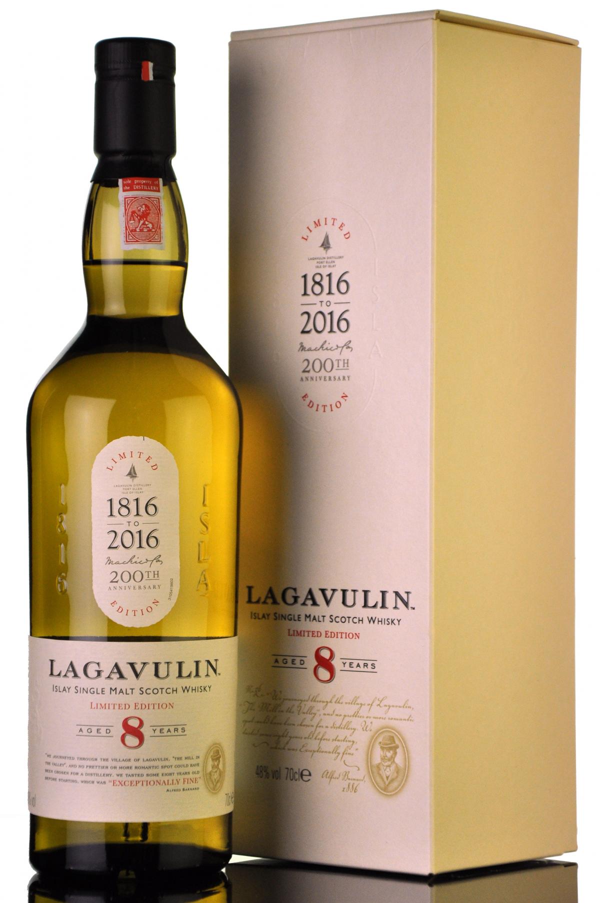 Lagavulin 8 Year Old - 200th Anniversary