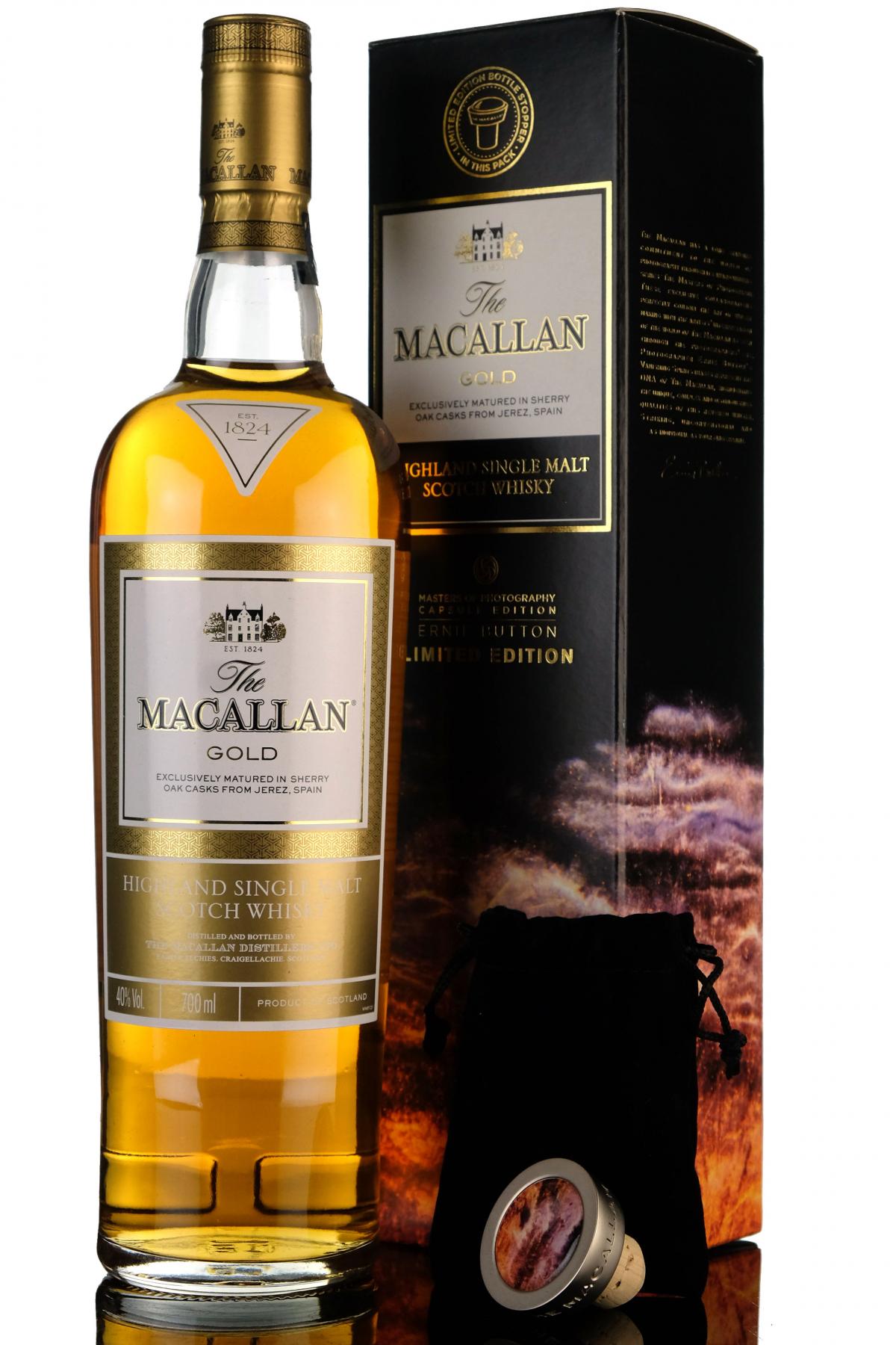 Macallan Gold - Ernie Button Limited Edition