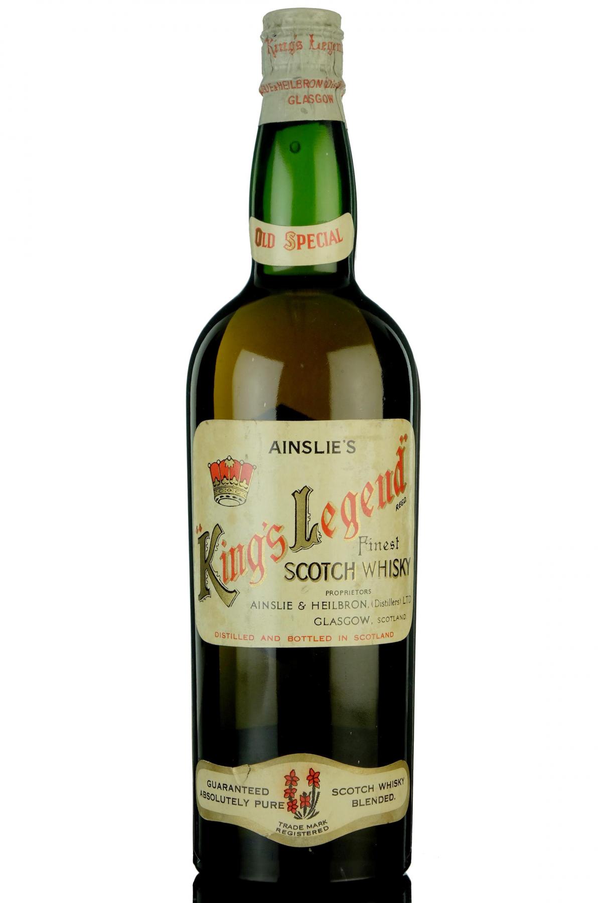 Ainslies Kings Legend - 1940s