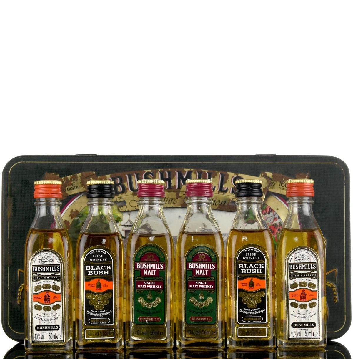 Bushmills Irish Whiskey Miniature Set