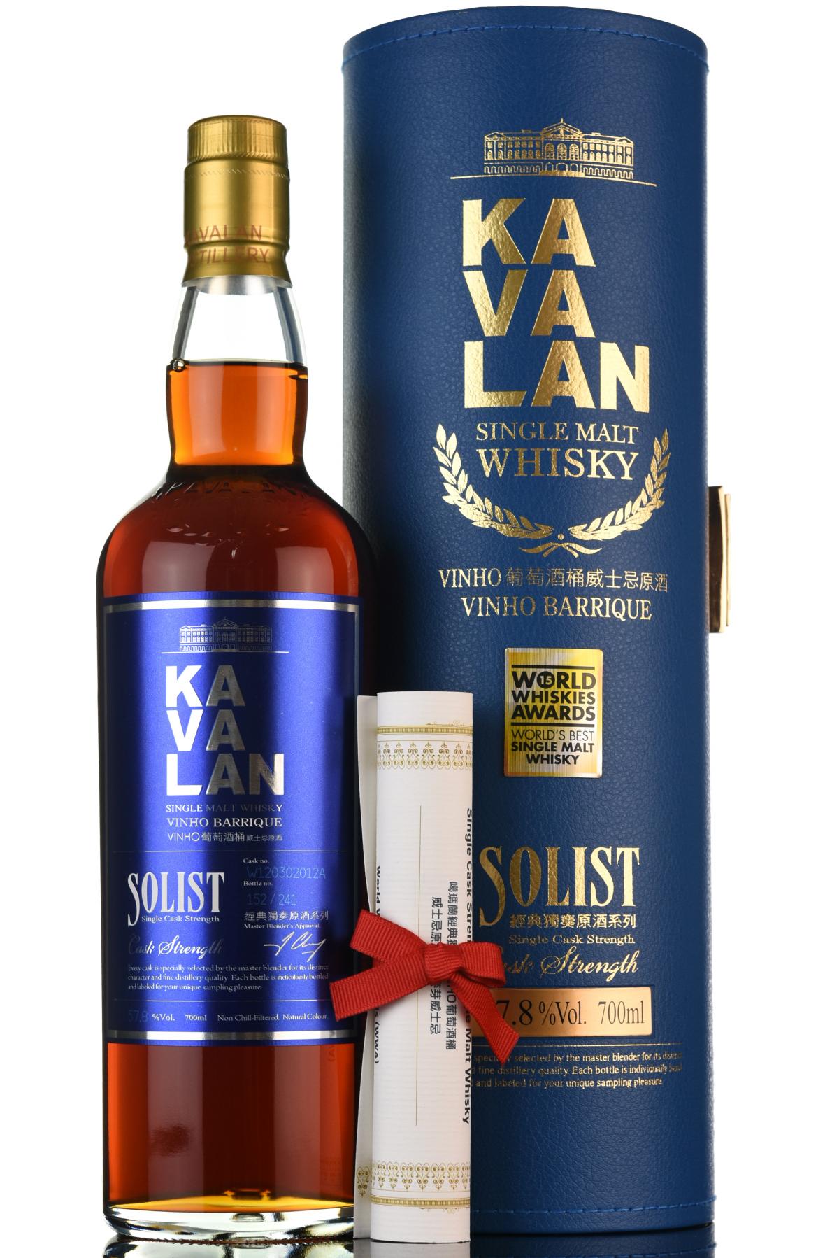 Kavalan Solist Vinho Barrique - W120302012A