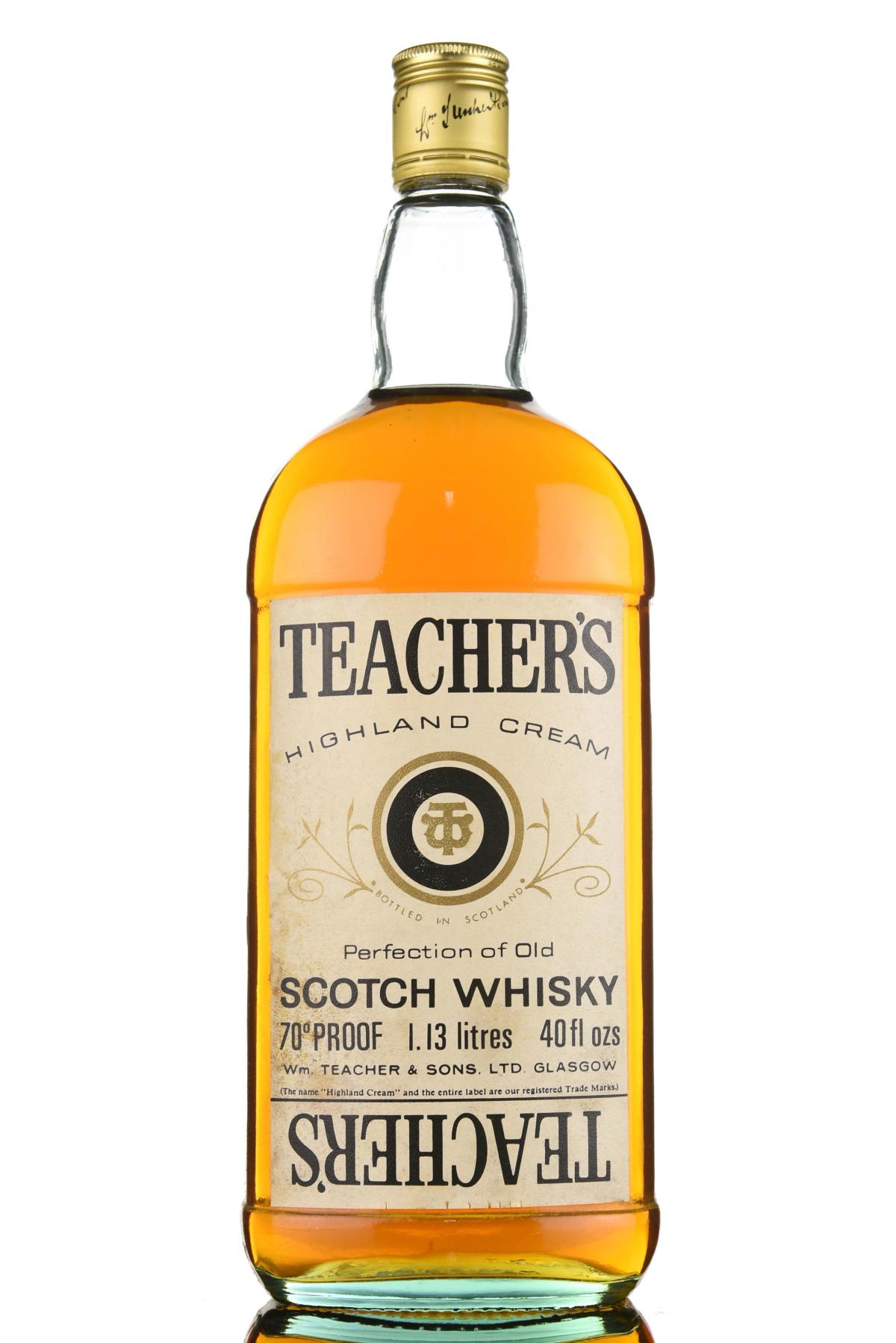 Teachers 1.13 Litres - 1970s