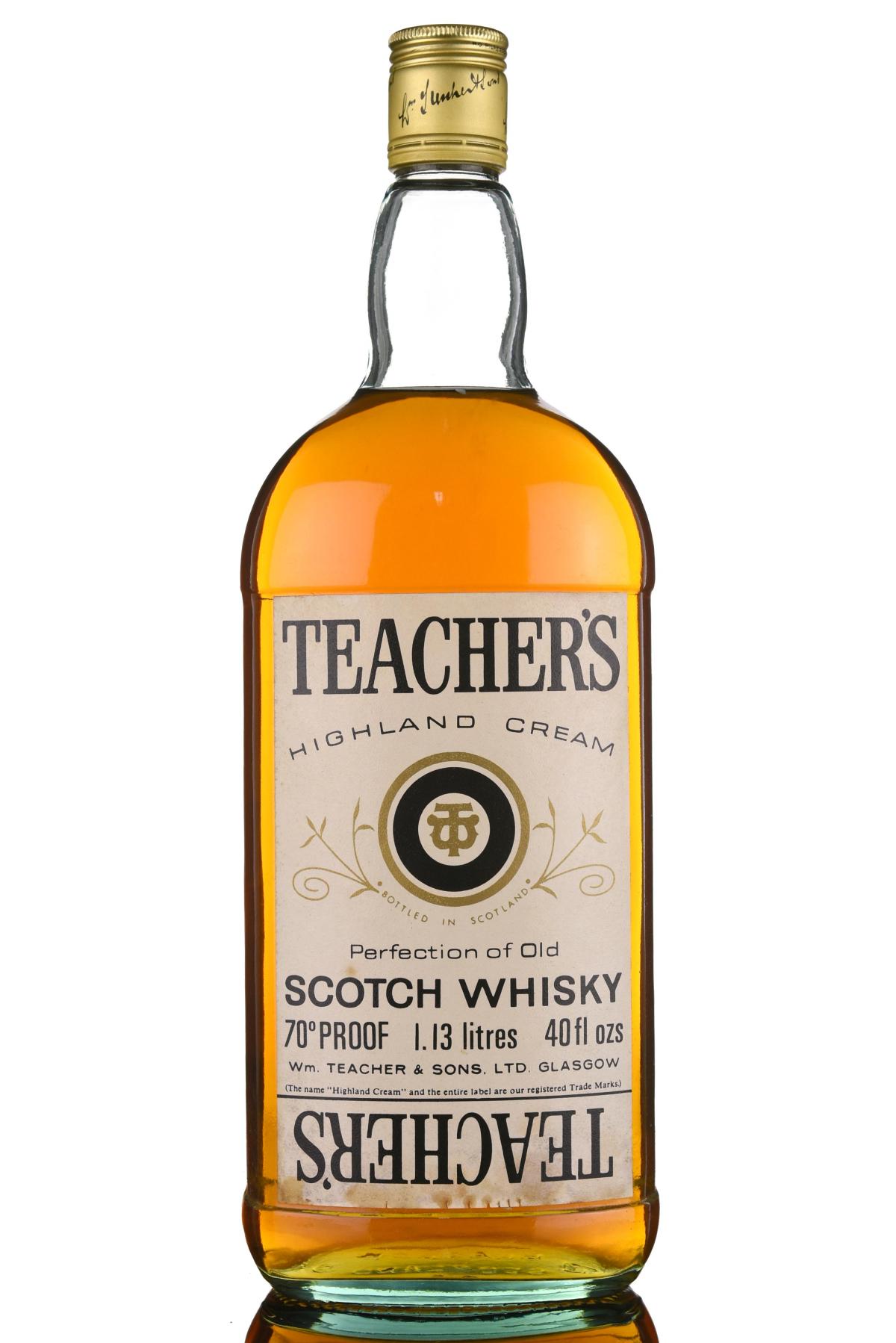Teachers 1.13 Litres - 1970s