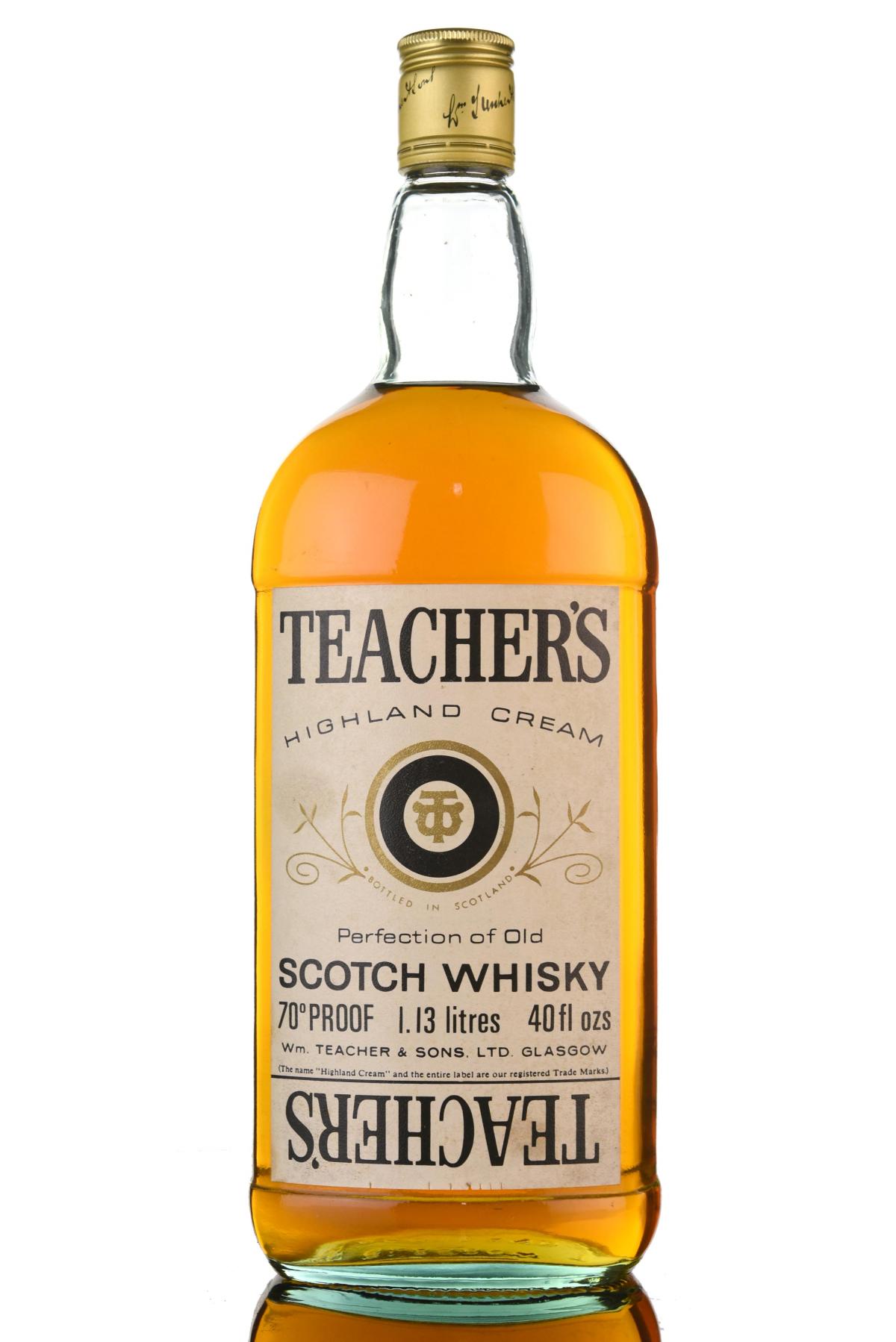 Teachers 1.13 Litres - 1970s