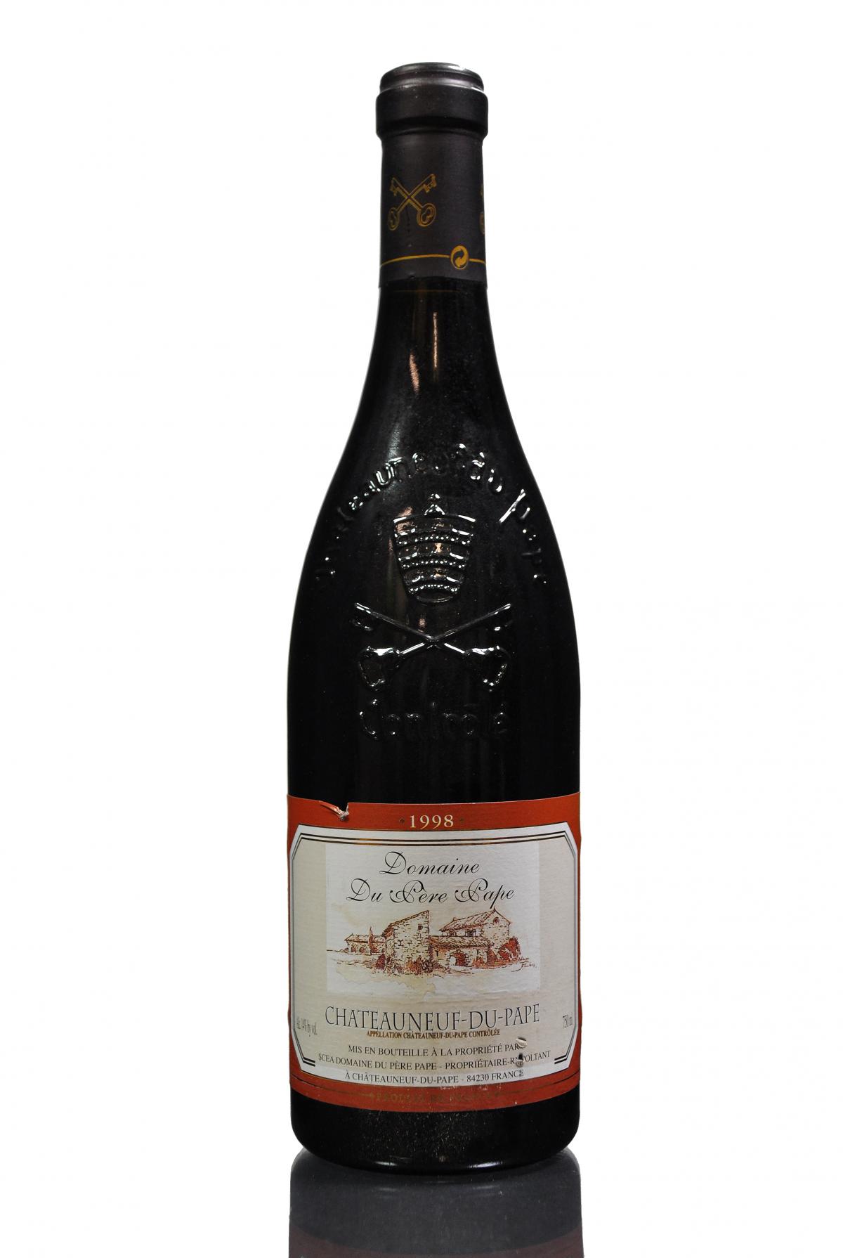 Domaine Du Pere Pape - Chateauneuf-Du-Pape 1998