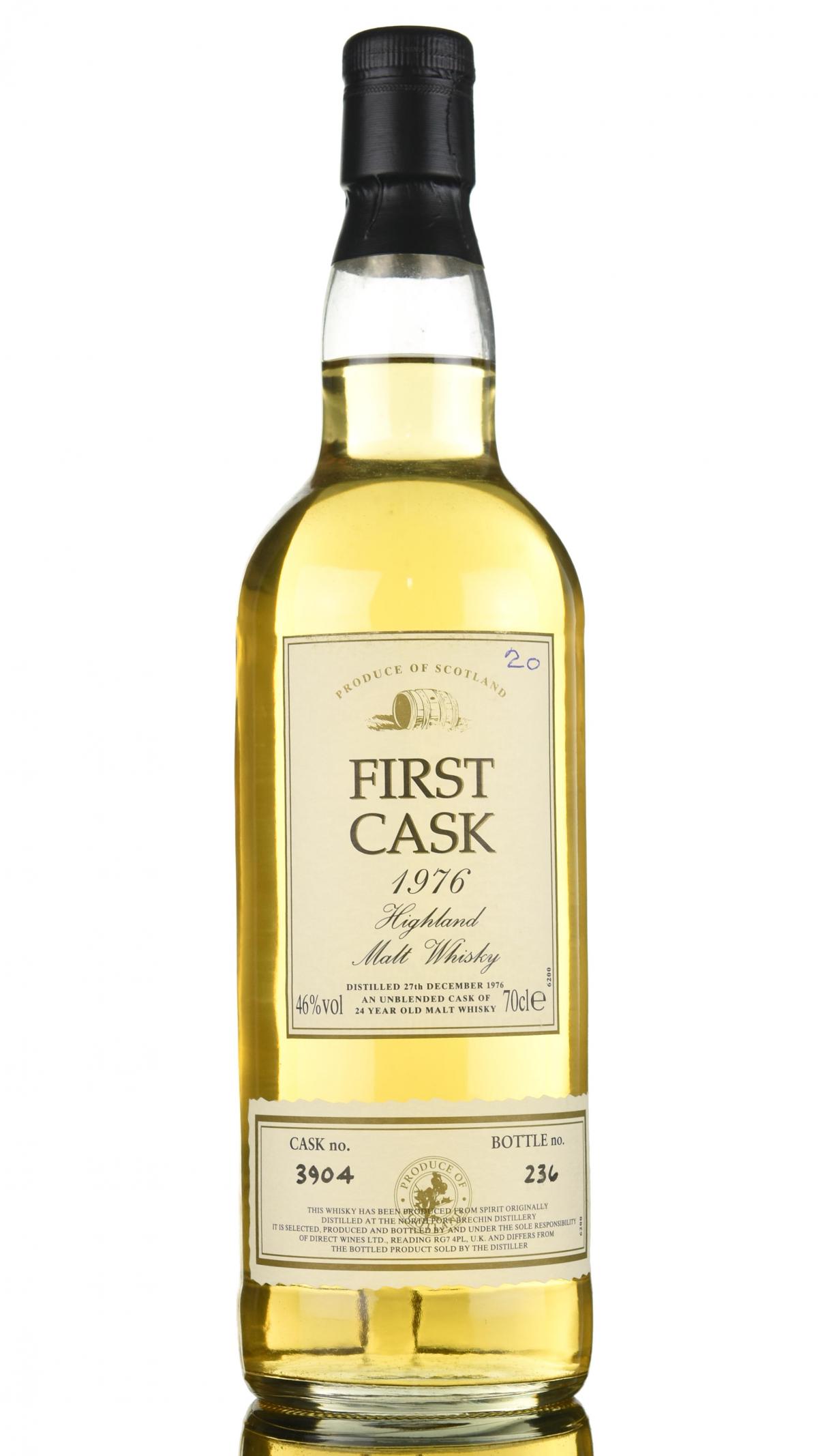 North Port Brechin 1976 - 24 Year Old - First Cask 3904