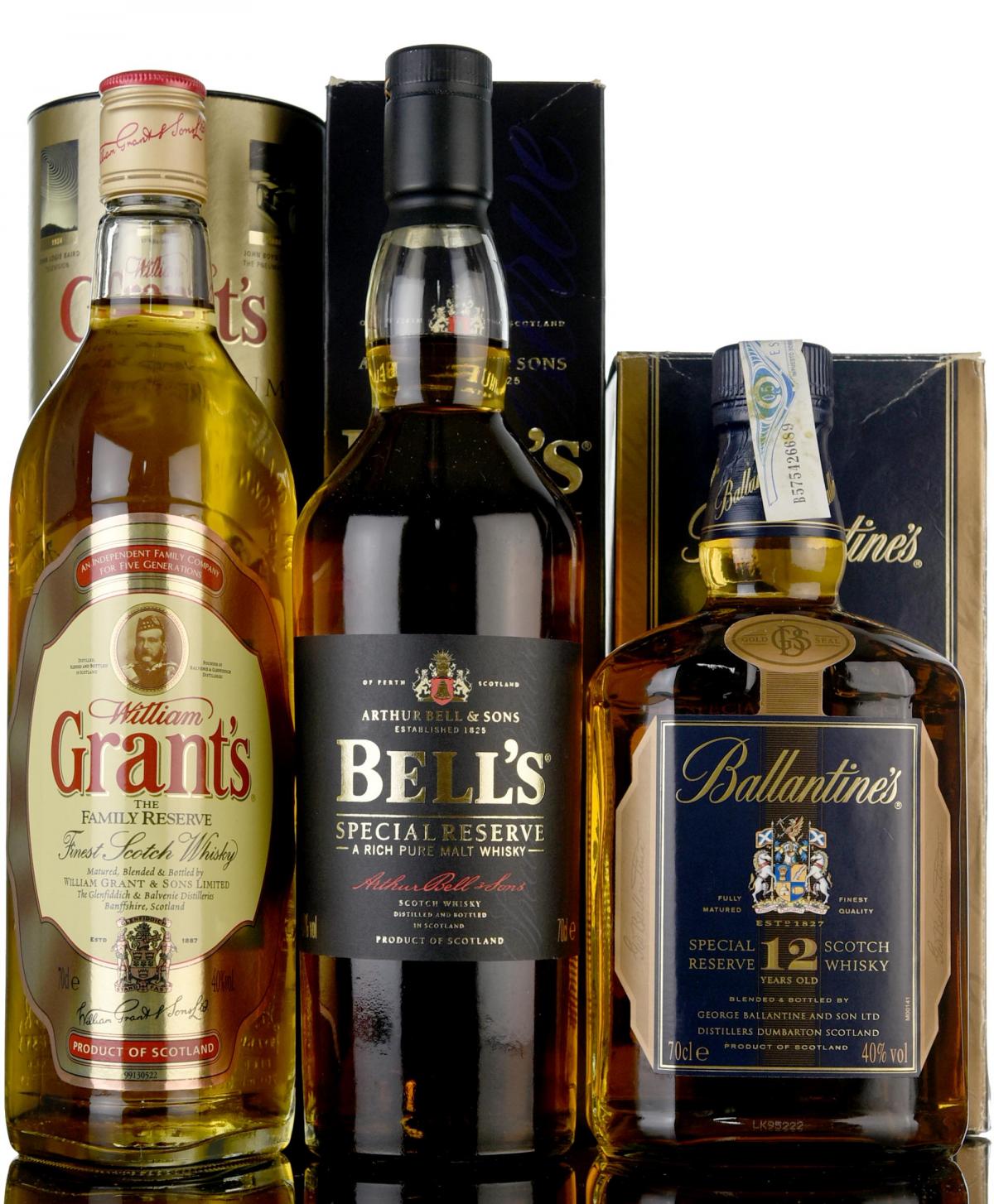 3 x Blended Whiskies