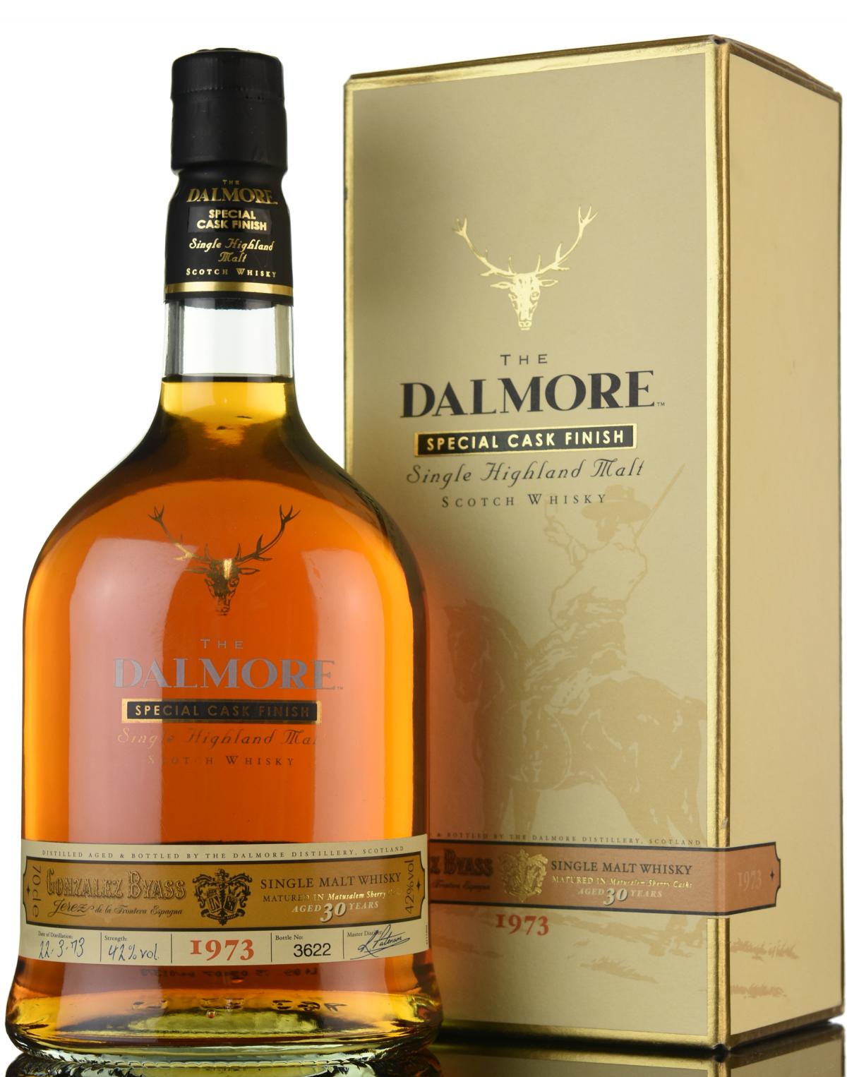 Dalmore 1973 - 30 Year Old - Gonzalez Byass Sherry Finish