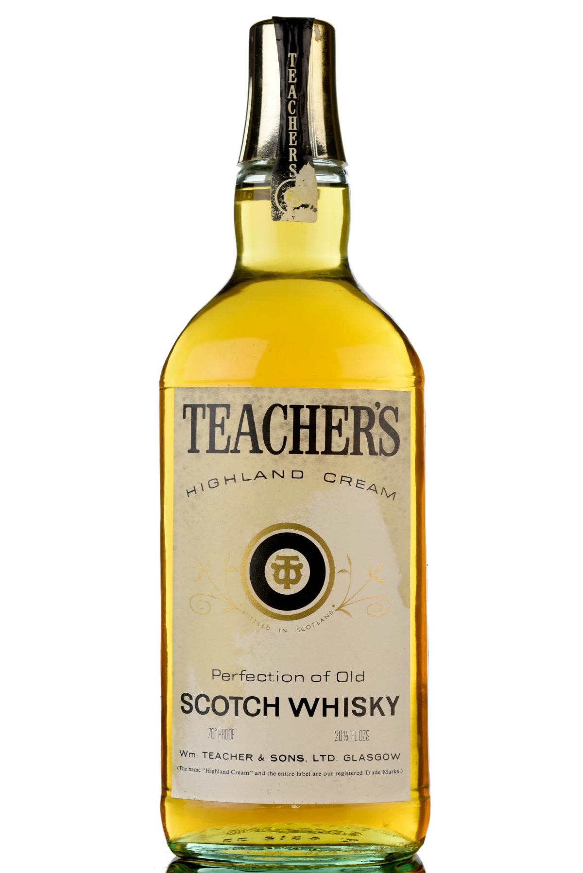 Teachers Highland Cream - 1970s