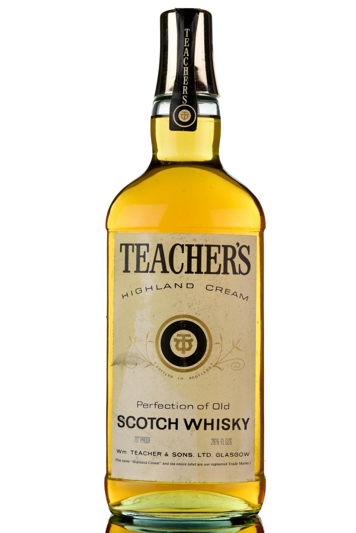 Teachers Highland Cream - 1970s