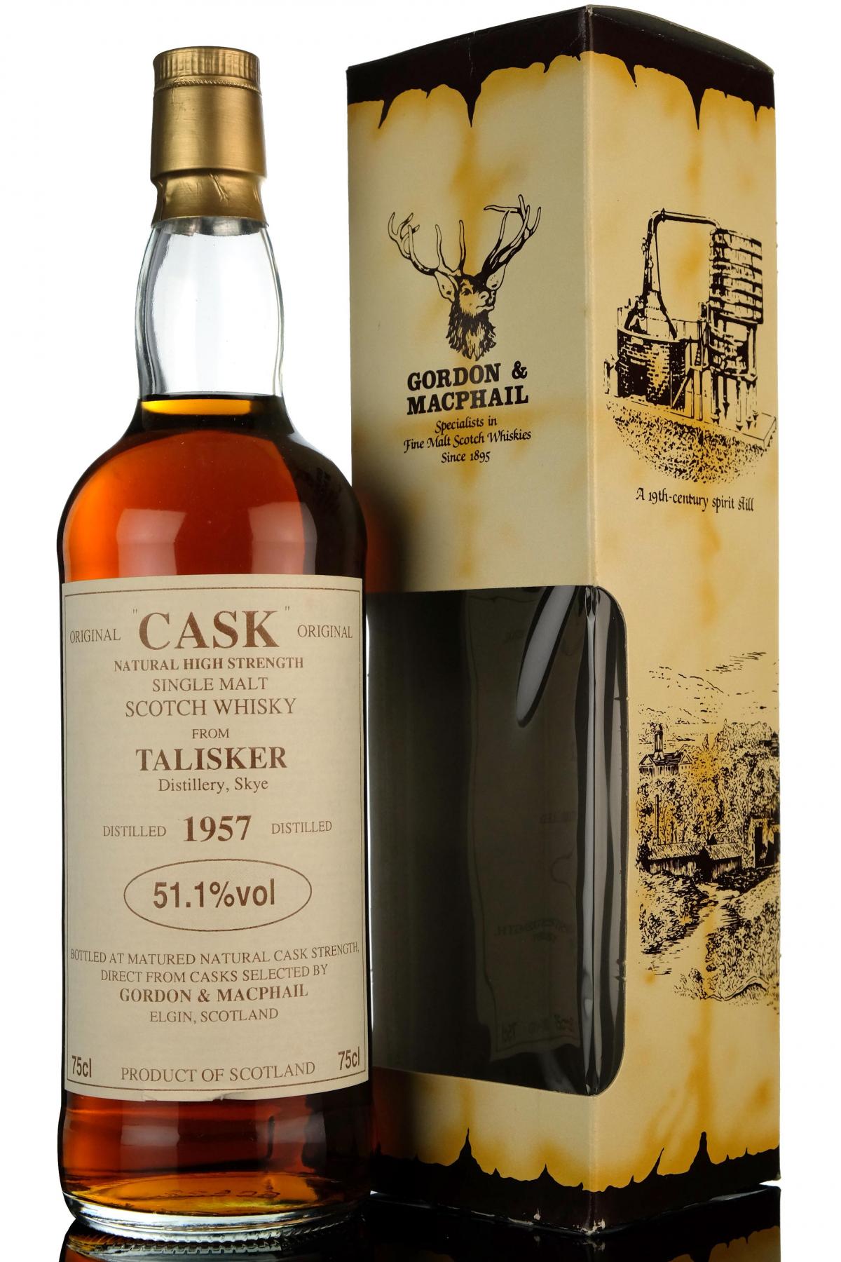 Talisker 1957 - Gordon & MacPhail - CASK