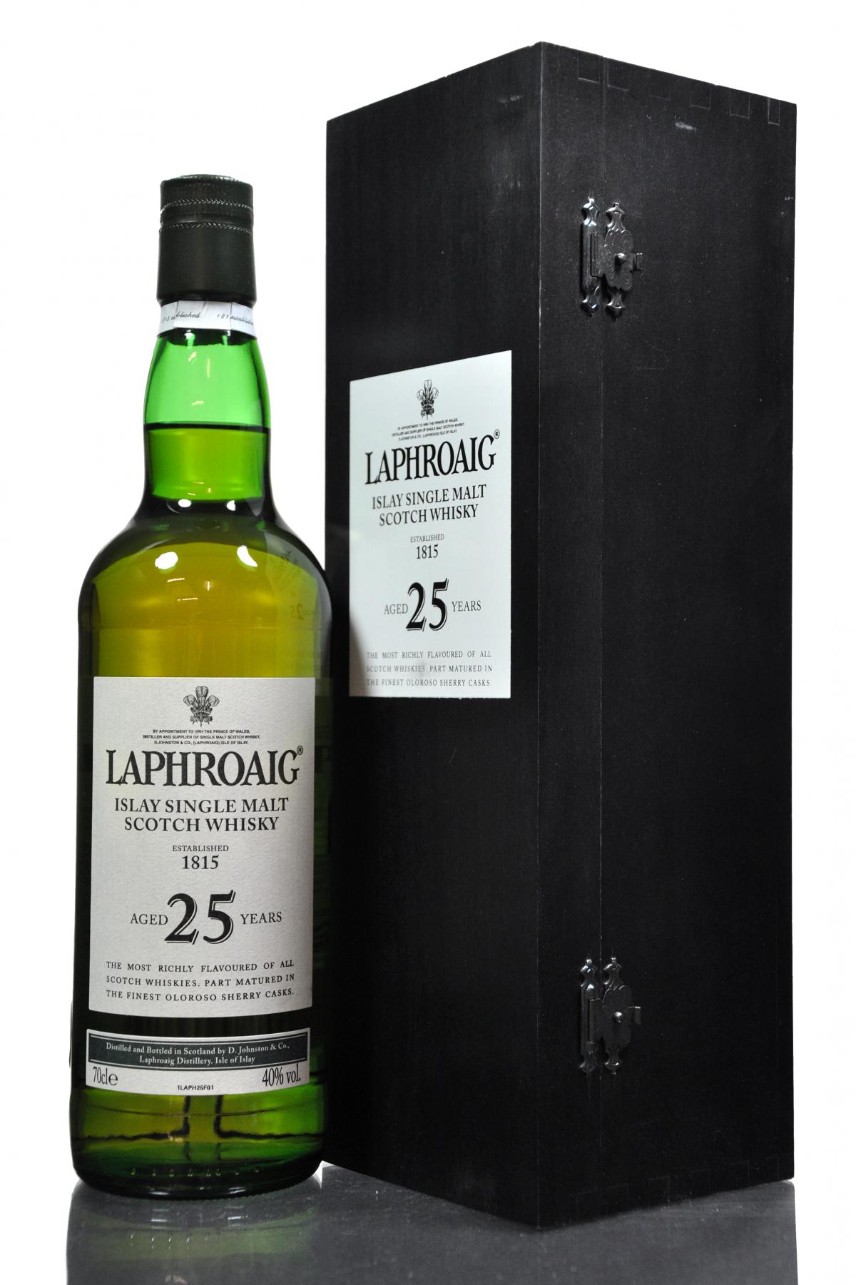 Laphroaig 25 Year Old - 2007 Release