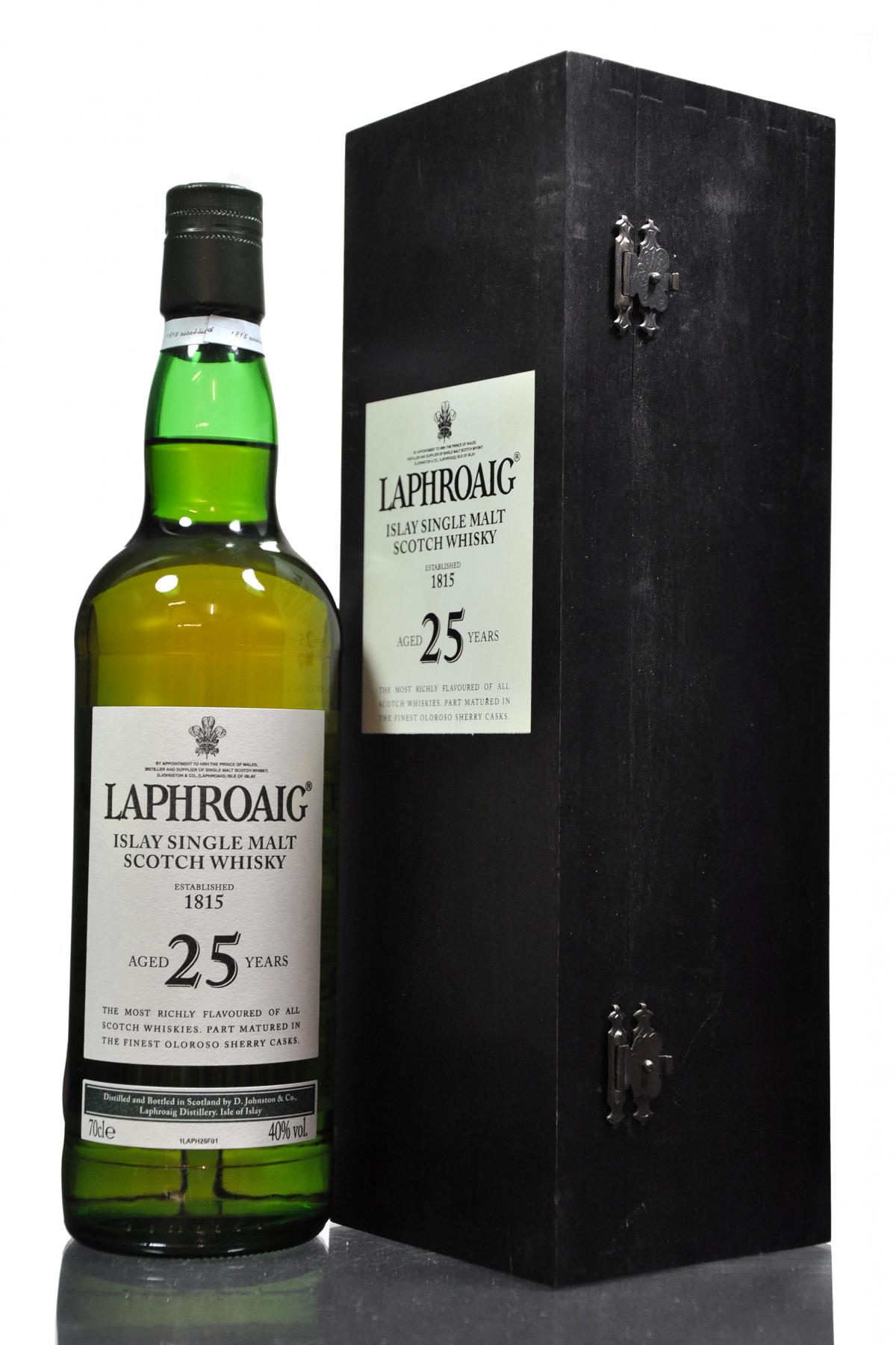 Laphroaig 25 Year Old - 2007 Release