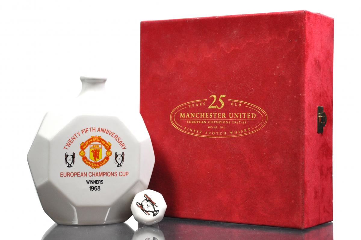 Manchester United European Champions Cup Winners 1968 Ceramic