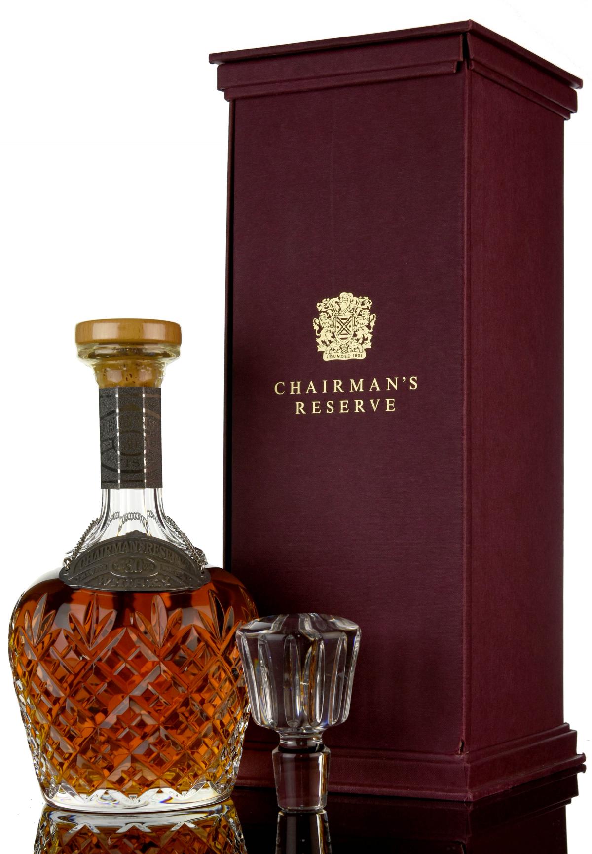 Chivas Regal 30 Year Old - Chairmans Reserve Decanter