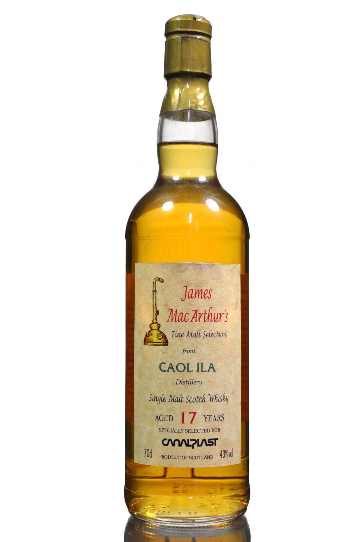 Caol Ila 17 Year Old - James MacArthur - 1990s