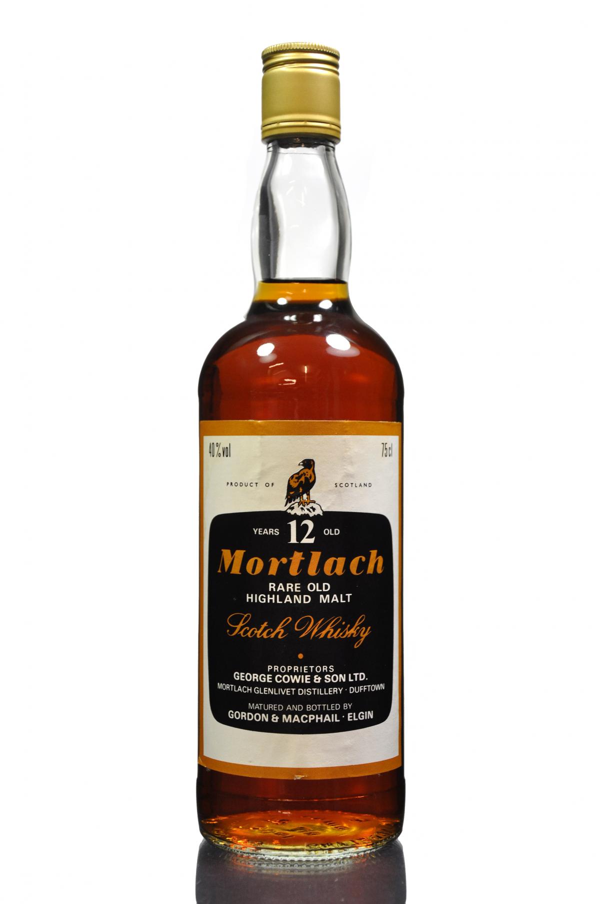 Mortlach 12 Year Old - Gordon & MacPhail - 1980s