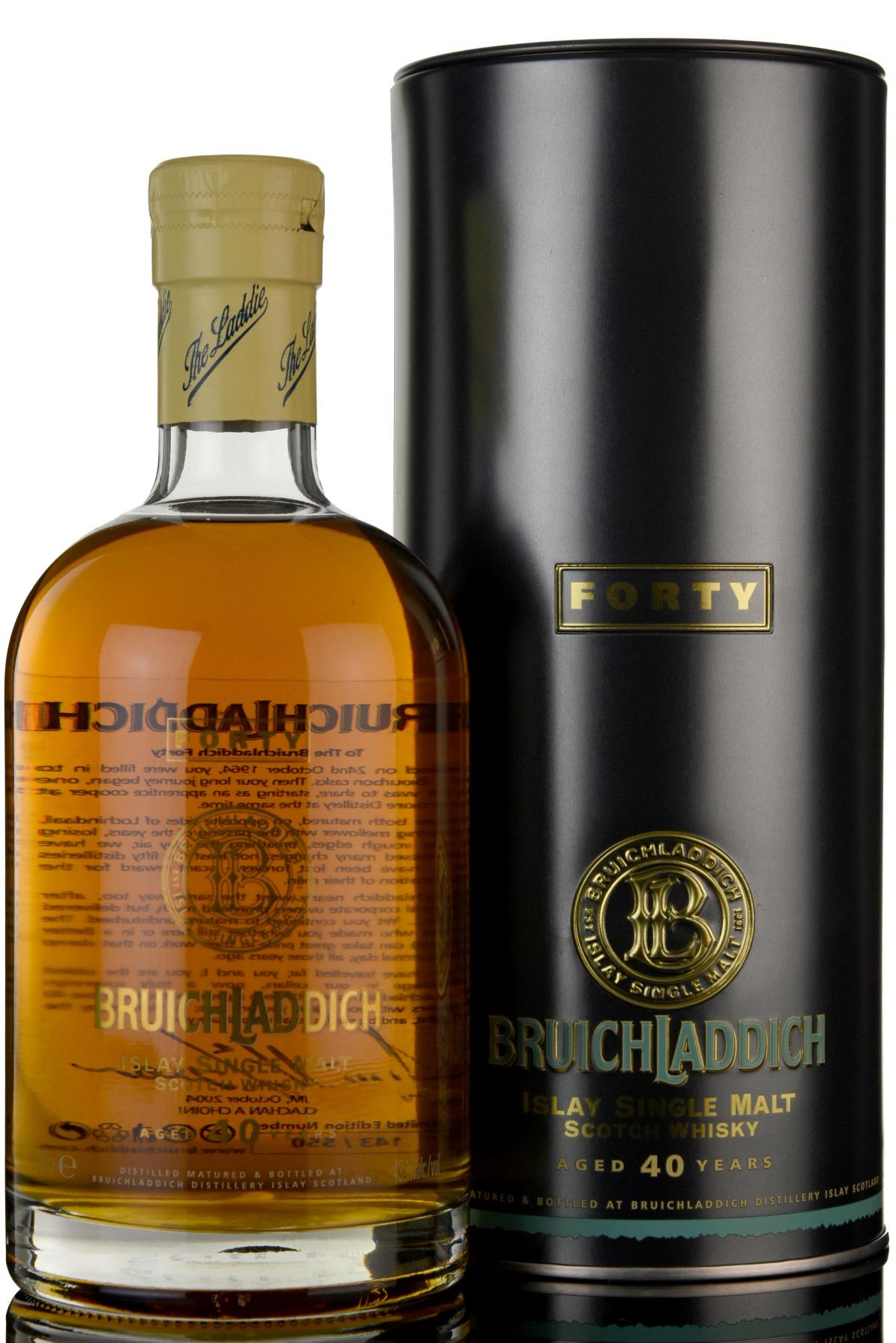 Bruichladdich 1964-2004 - 40 Year Old