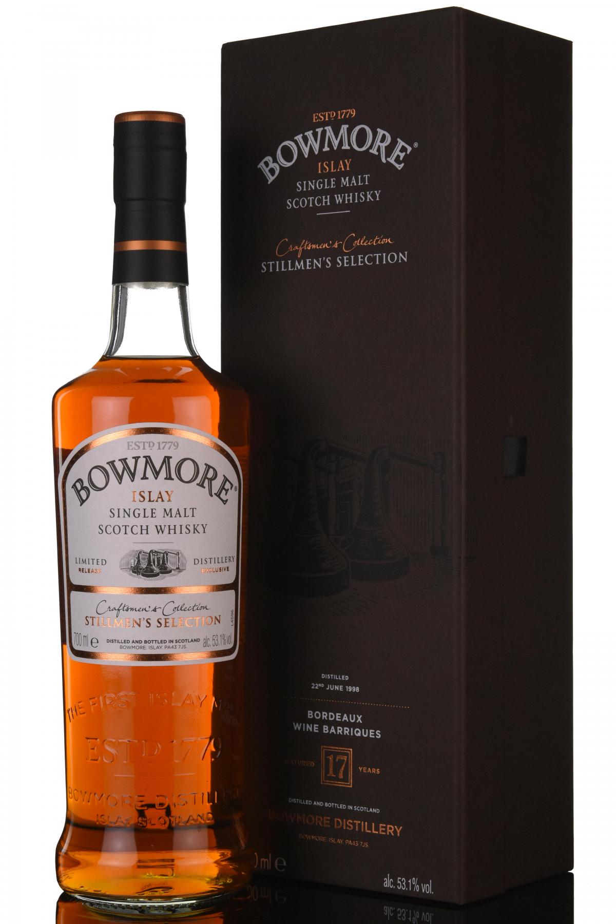 Bowmore 1998 - 17 Year Old - Stillmens Selection