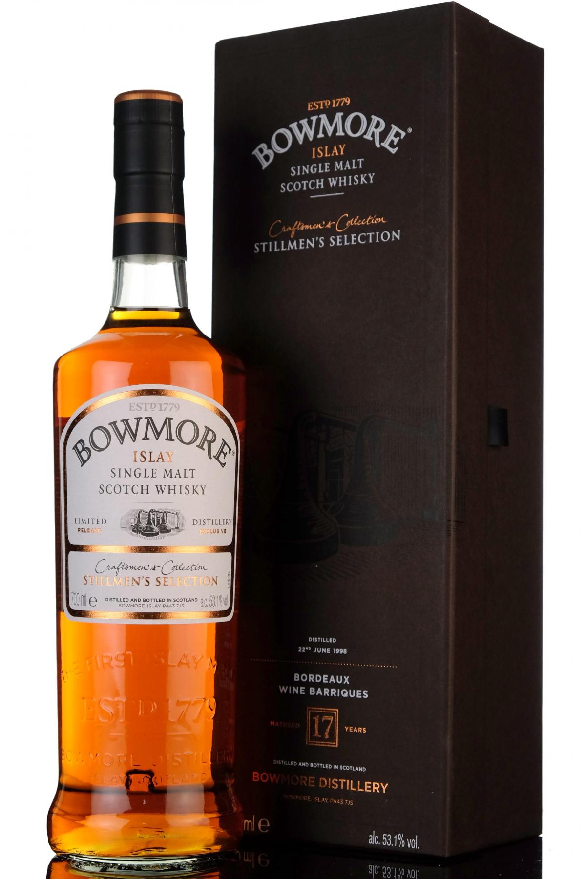 Bowmore 1998 - 17 Year Old - Stillmens Selection