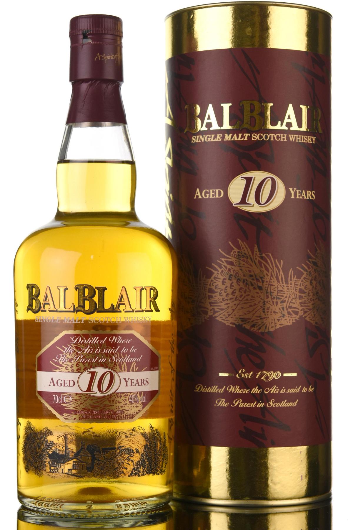 Balblair 10 Year Old