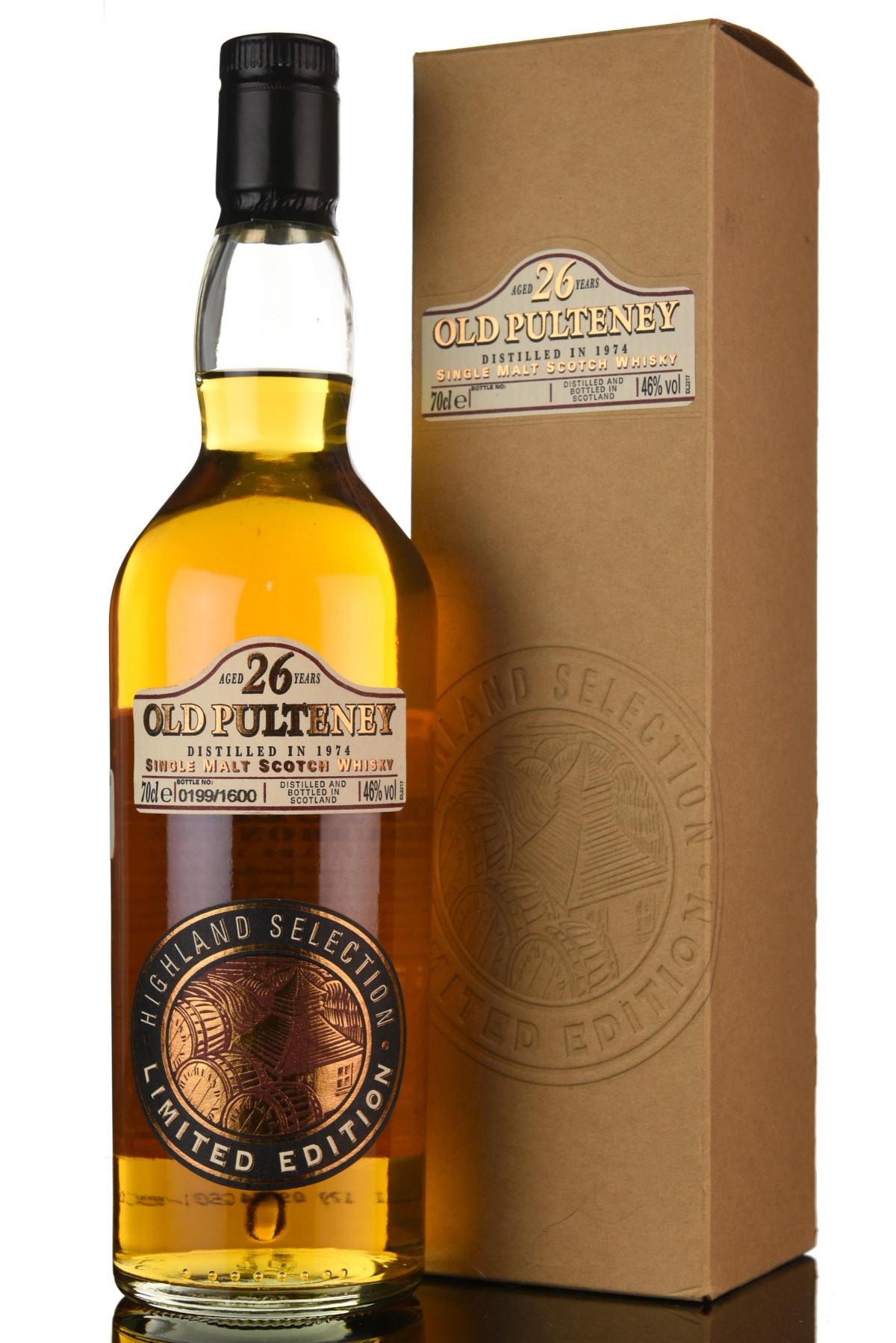 Old Pulteney 1974 - 26 Year Old