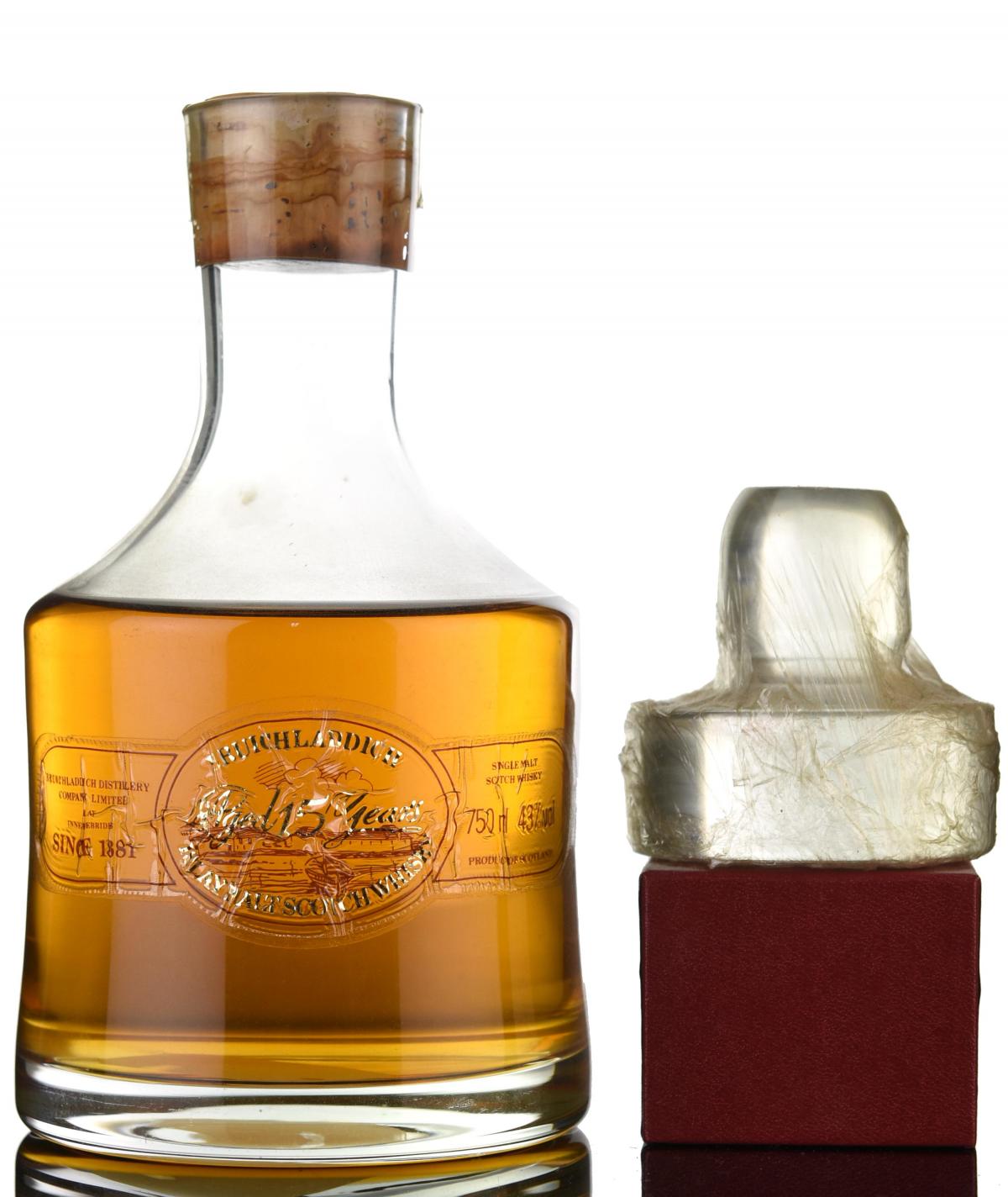 Bruichladdich 15 Year Old - Centenary Decanter 1881-1981