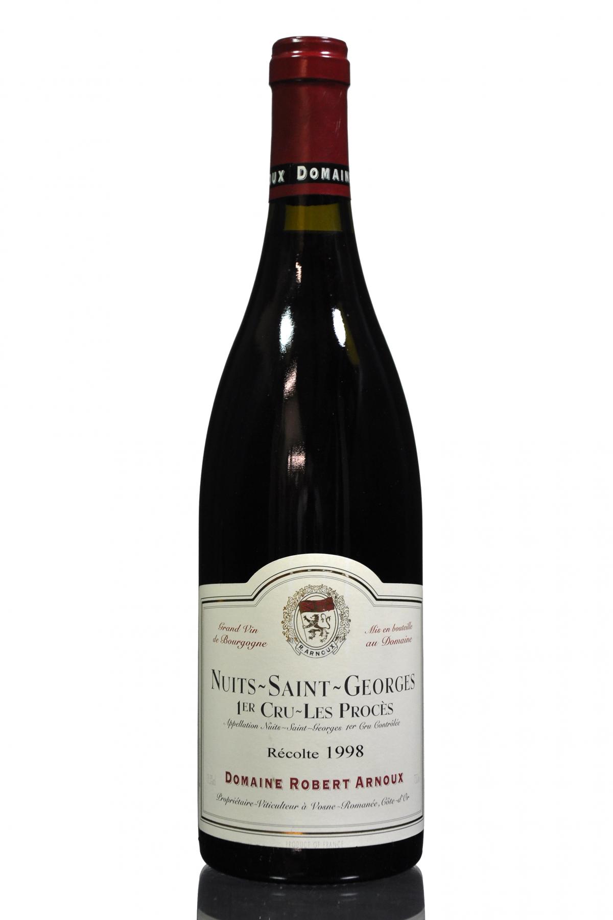 Domaine Robert Arnoux - 1er Cru Les Proces - Nuit Saint Georges 1998