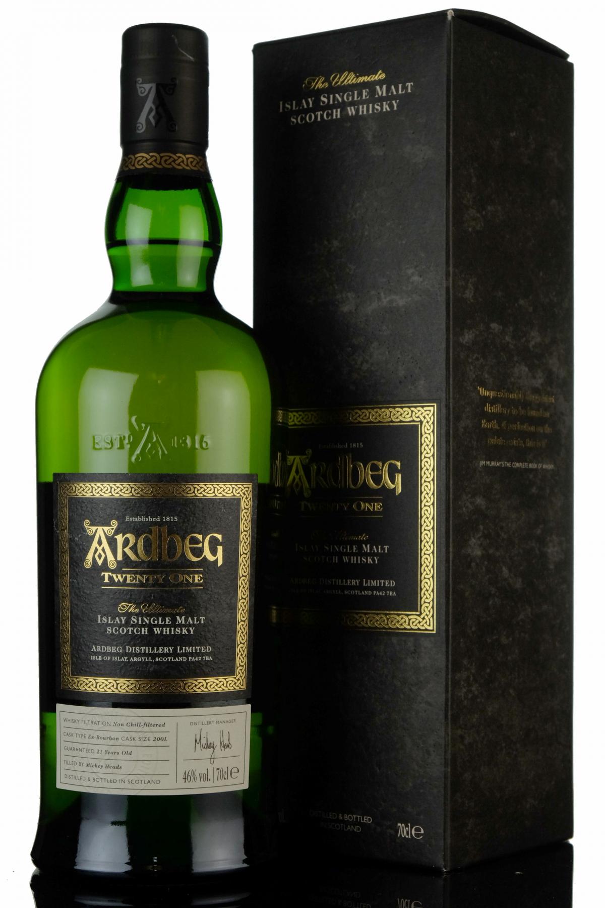 Ardbeg 21 Year Old - Committee Release 2016