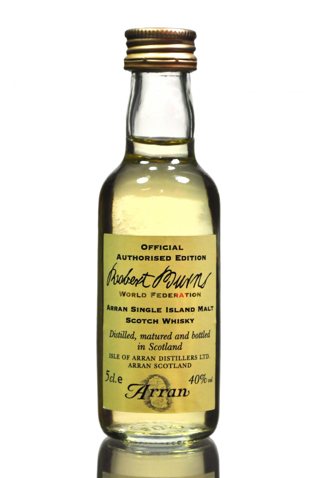 Arran Robert Burns - World Federation Miniature