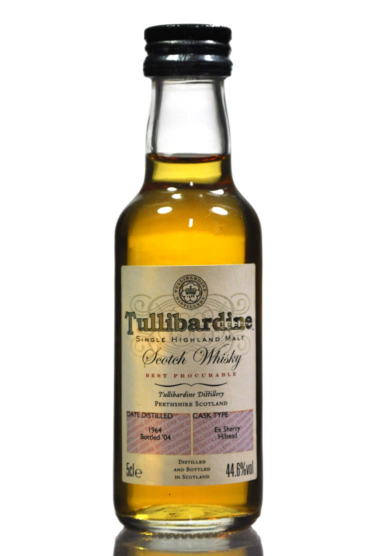 Tullibardine 1964-2004 Miniature