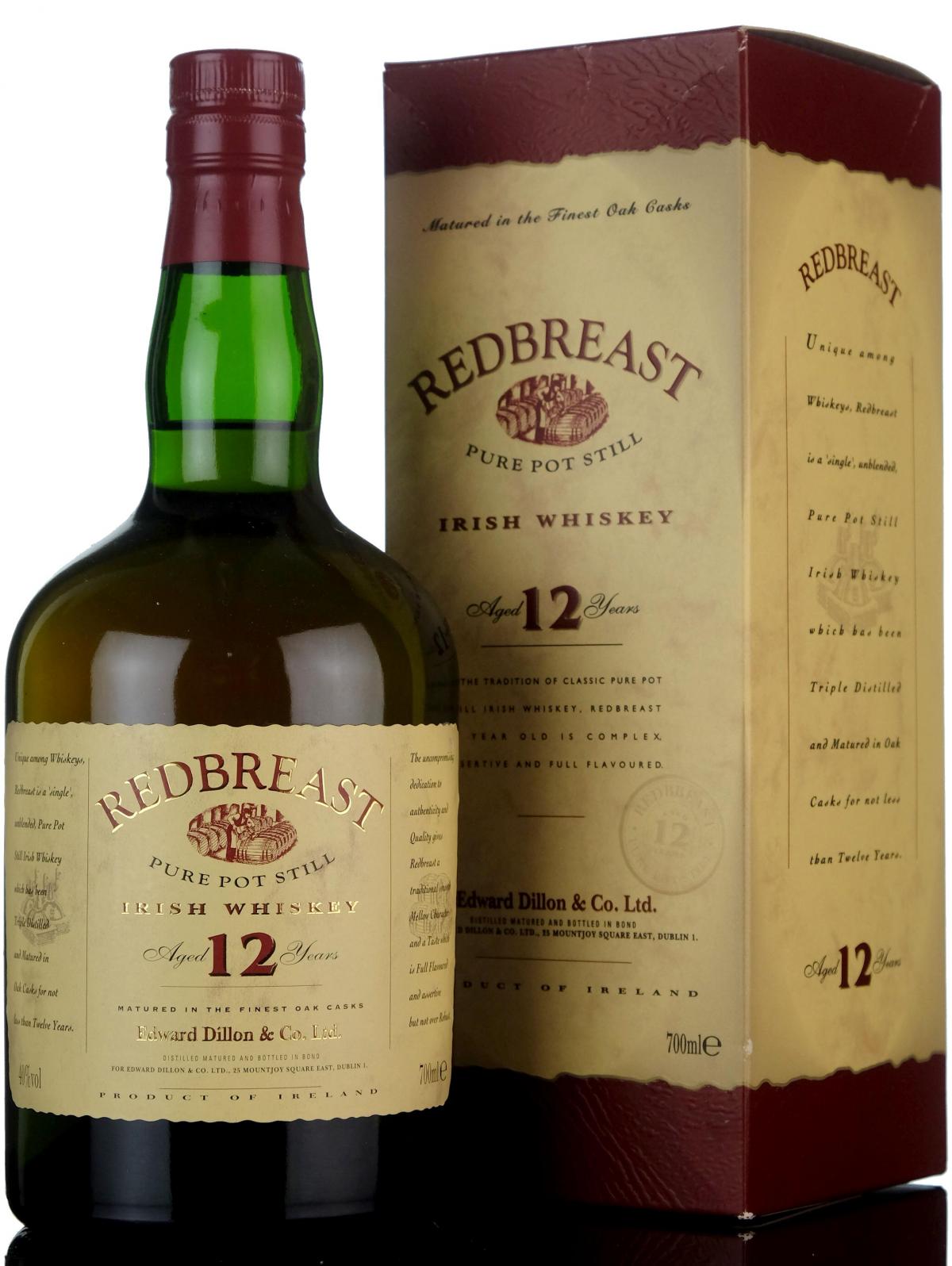 Redbreast 12 Year Old - Pure Pot Still