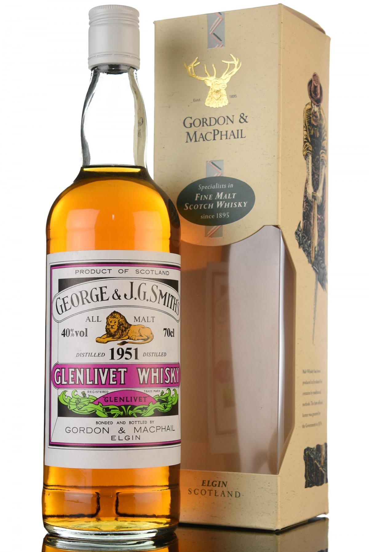 Glenlivet 1951 - Gordon & MacPhail