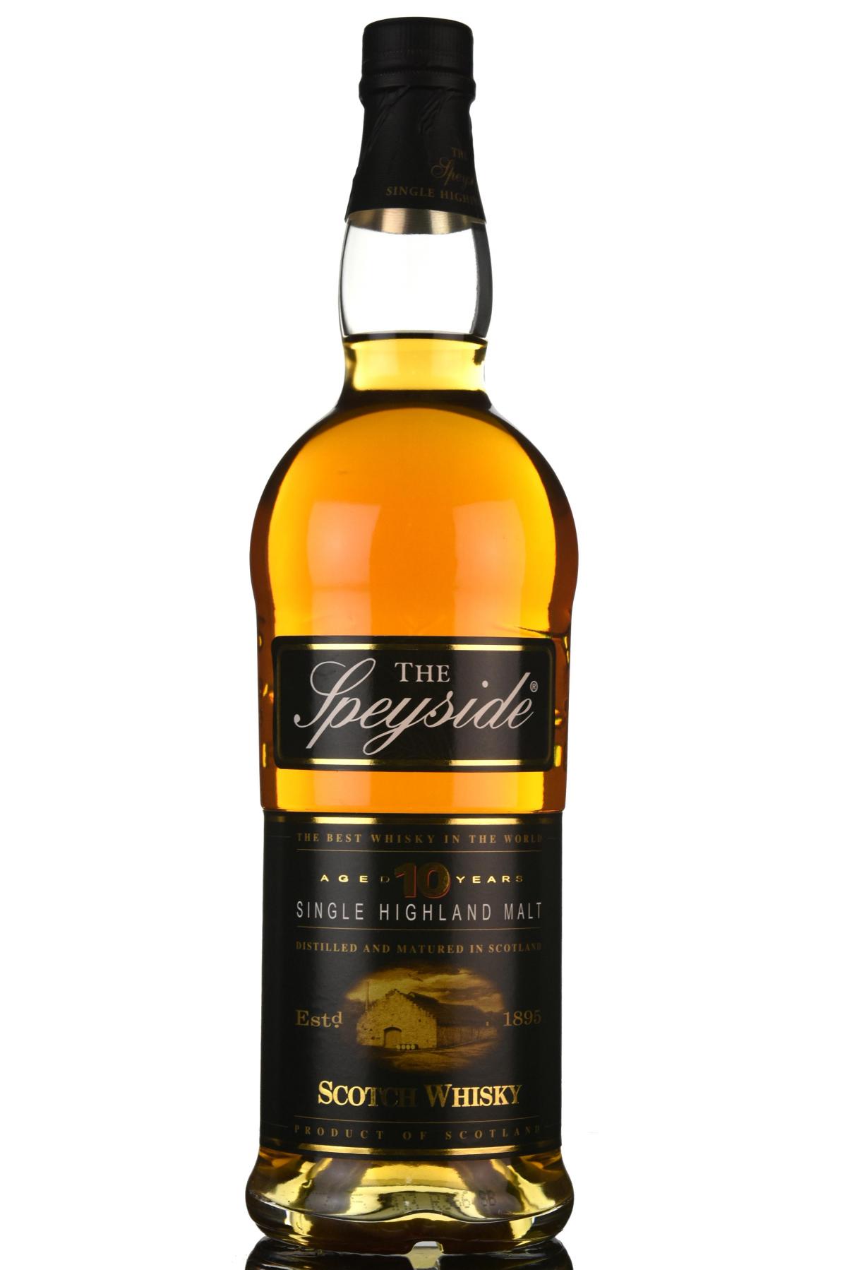 The Speyside 10 Year Old - Circa 2000