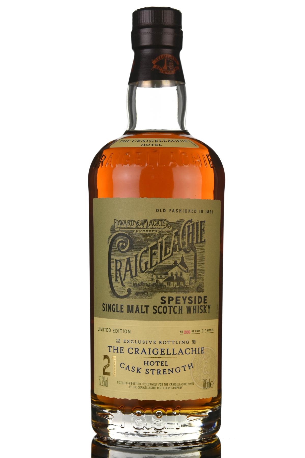 Craigellachie 21 Year Old - The Craigellachie Hotel