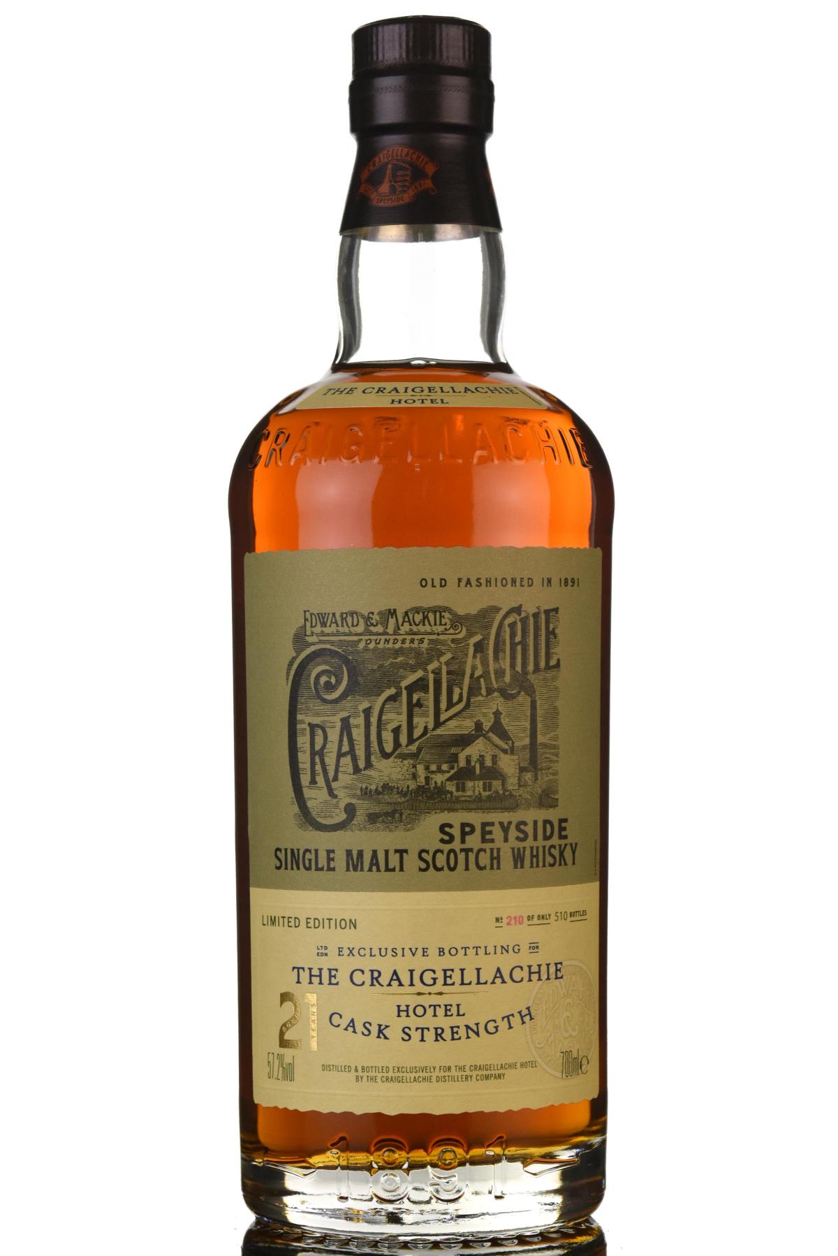Craigellachie 21 Year Old - The Craigellachie Hotel