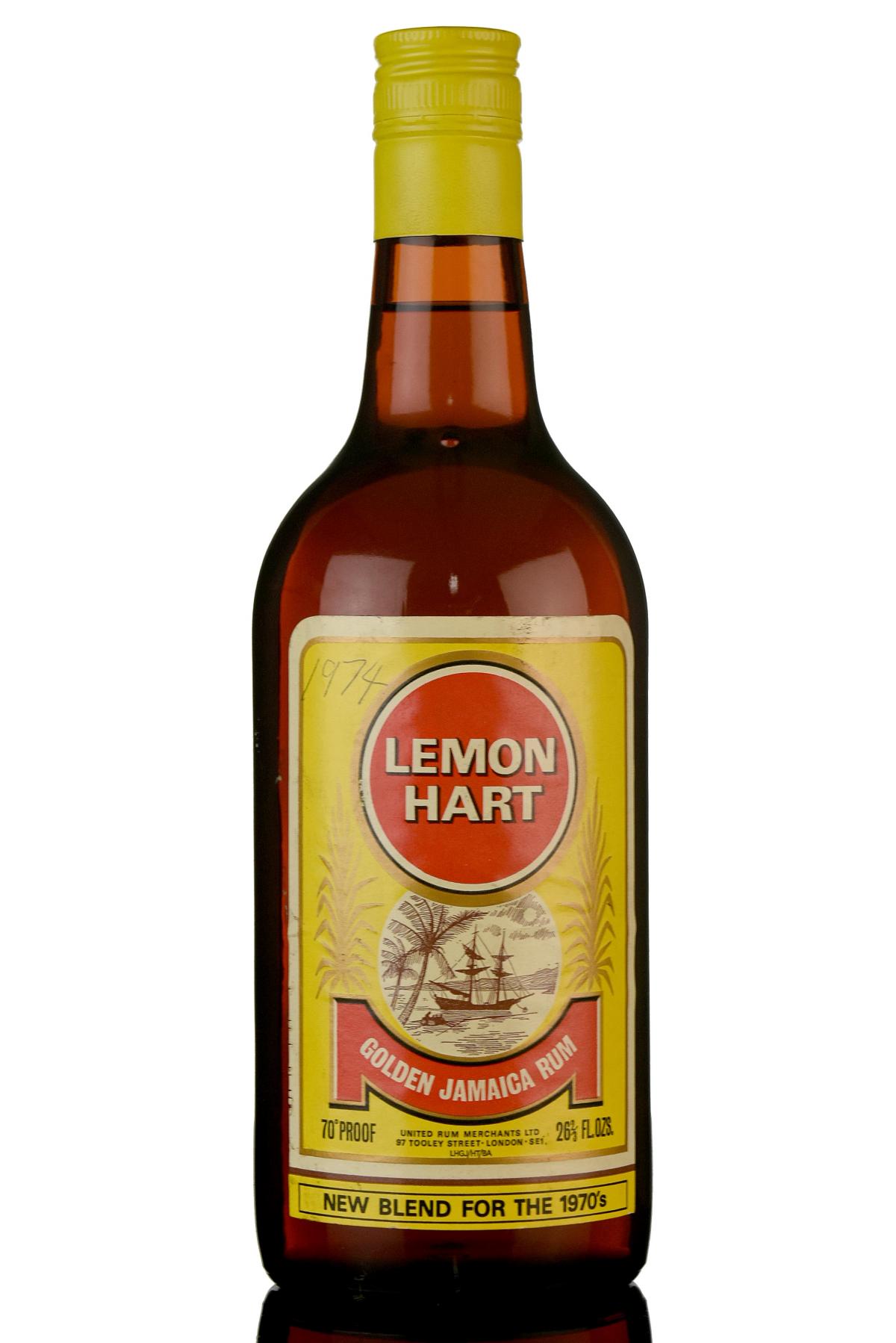 Lemon Hart Jamaican Rum - 1970s