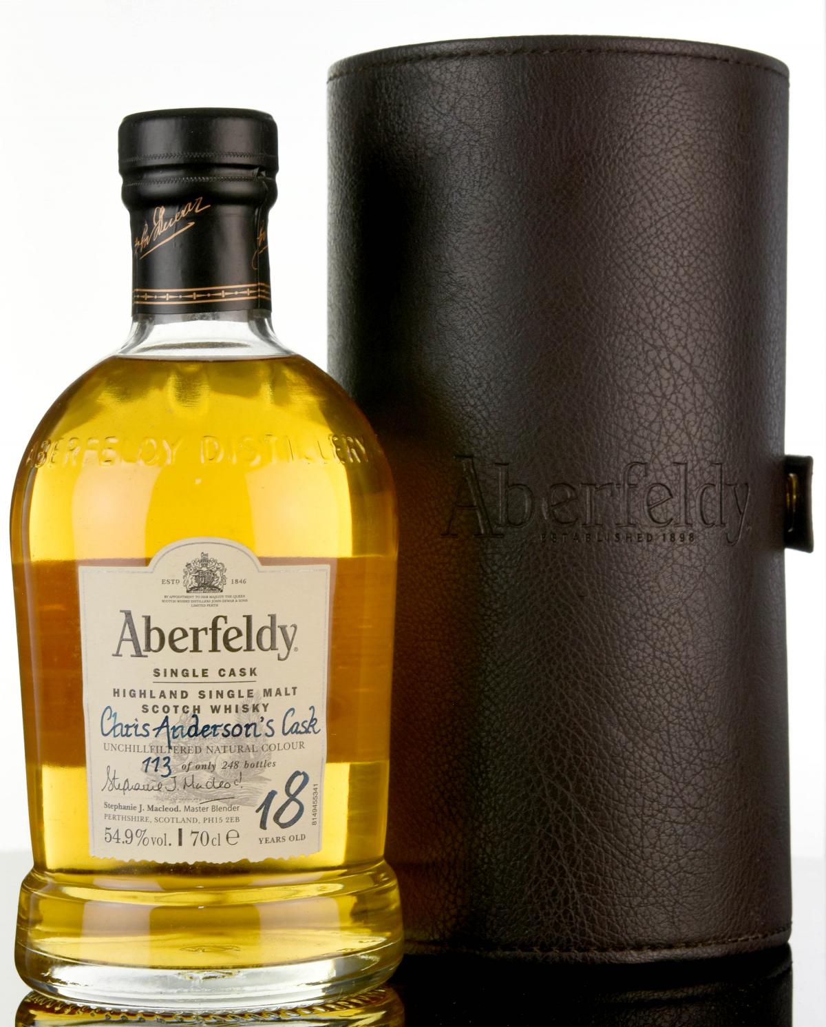 Aberfeldy 18 Year Old - Single Cask