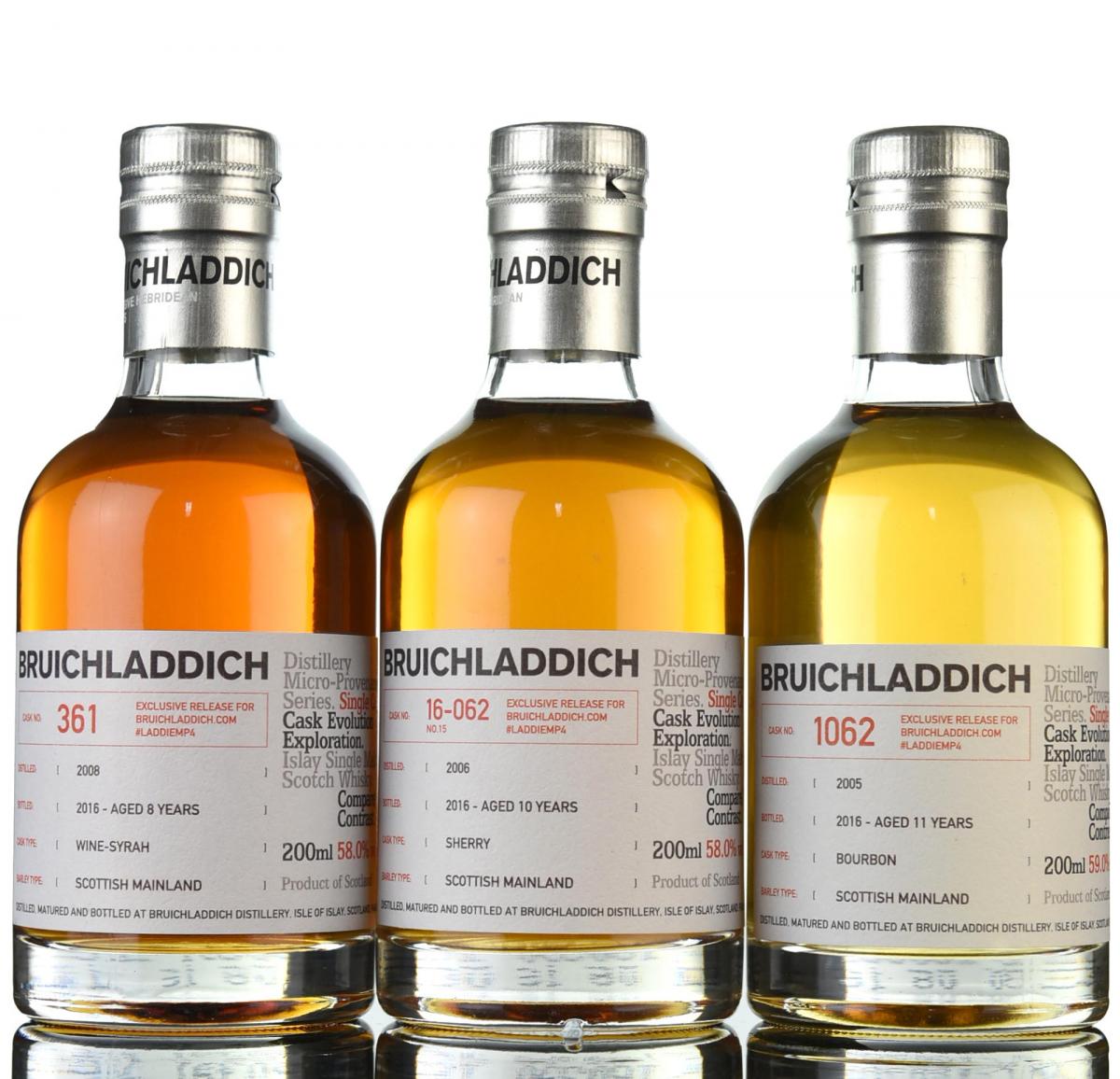 Bruichladdich Micro Provenance Series - Online Tasting